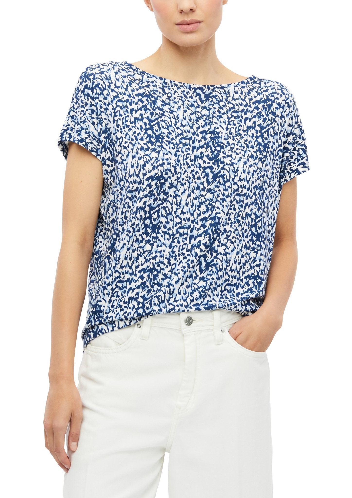 S. Oliver red Damen T-Shirts A Blue