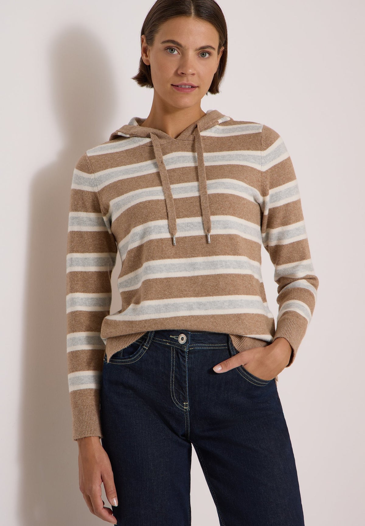 Cecil Damen Pullover  Creamy Mo