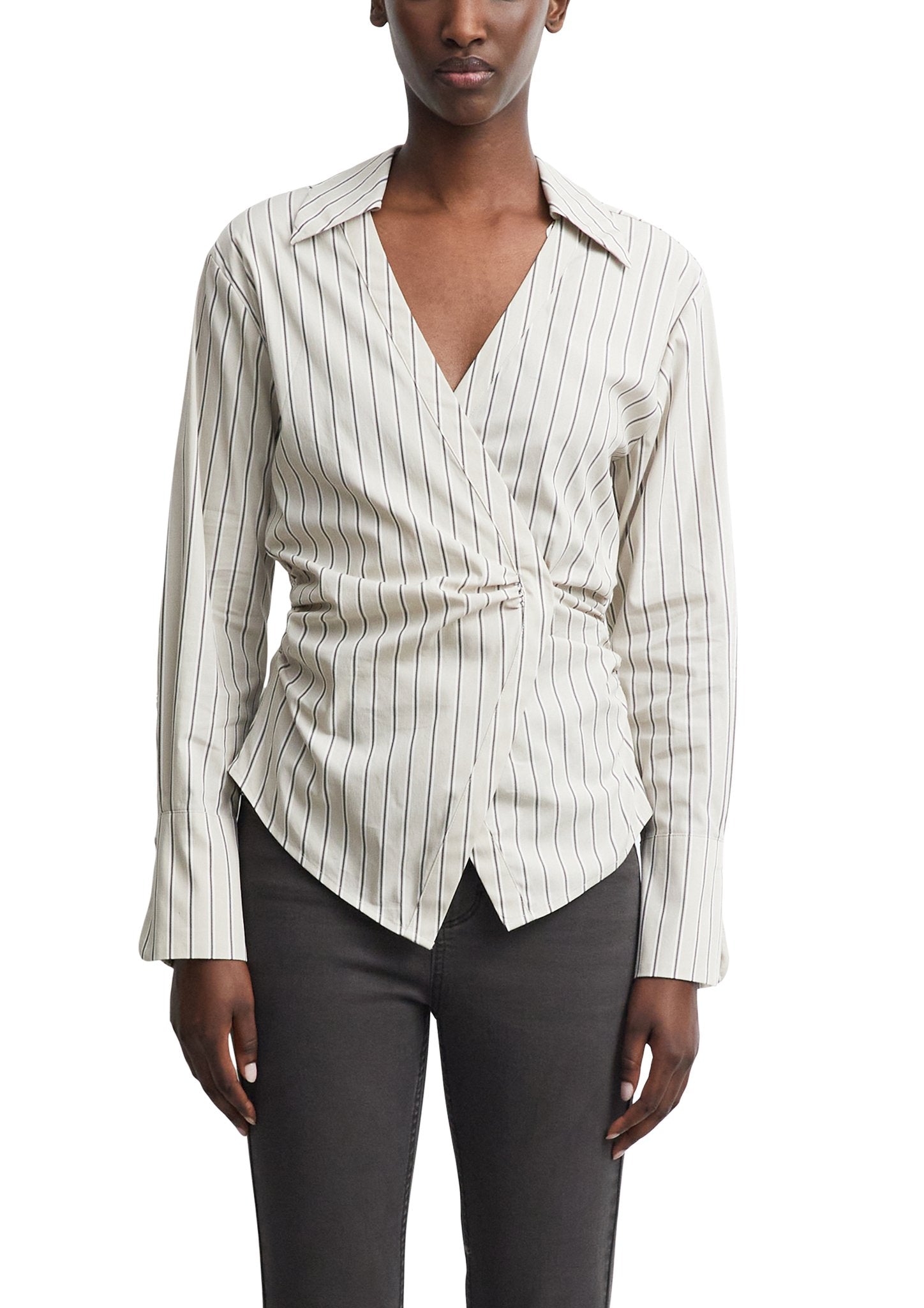 Comma Damen Blusen G Brown