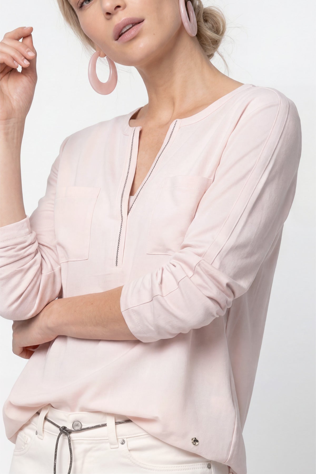 Monari Damen T-Shirts  Rosewater