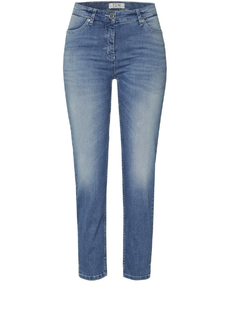Toni Dress Damen Jeans Mid Blue