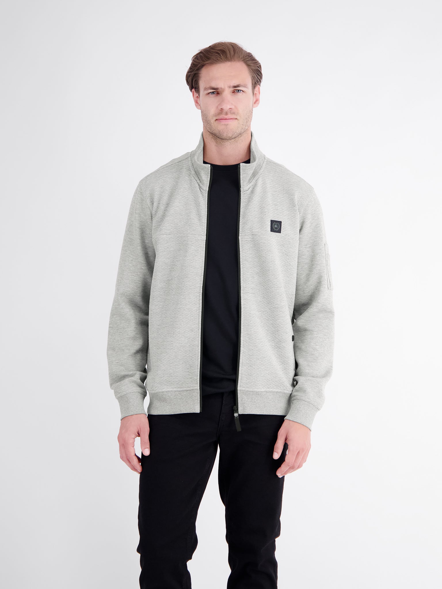 Lerros Herren Sweatshirts Platinum Grey M