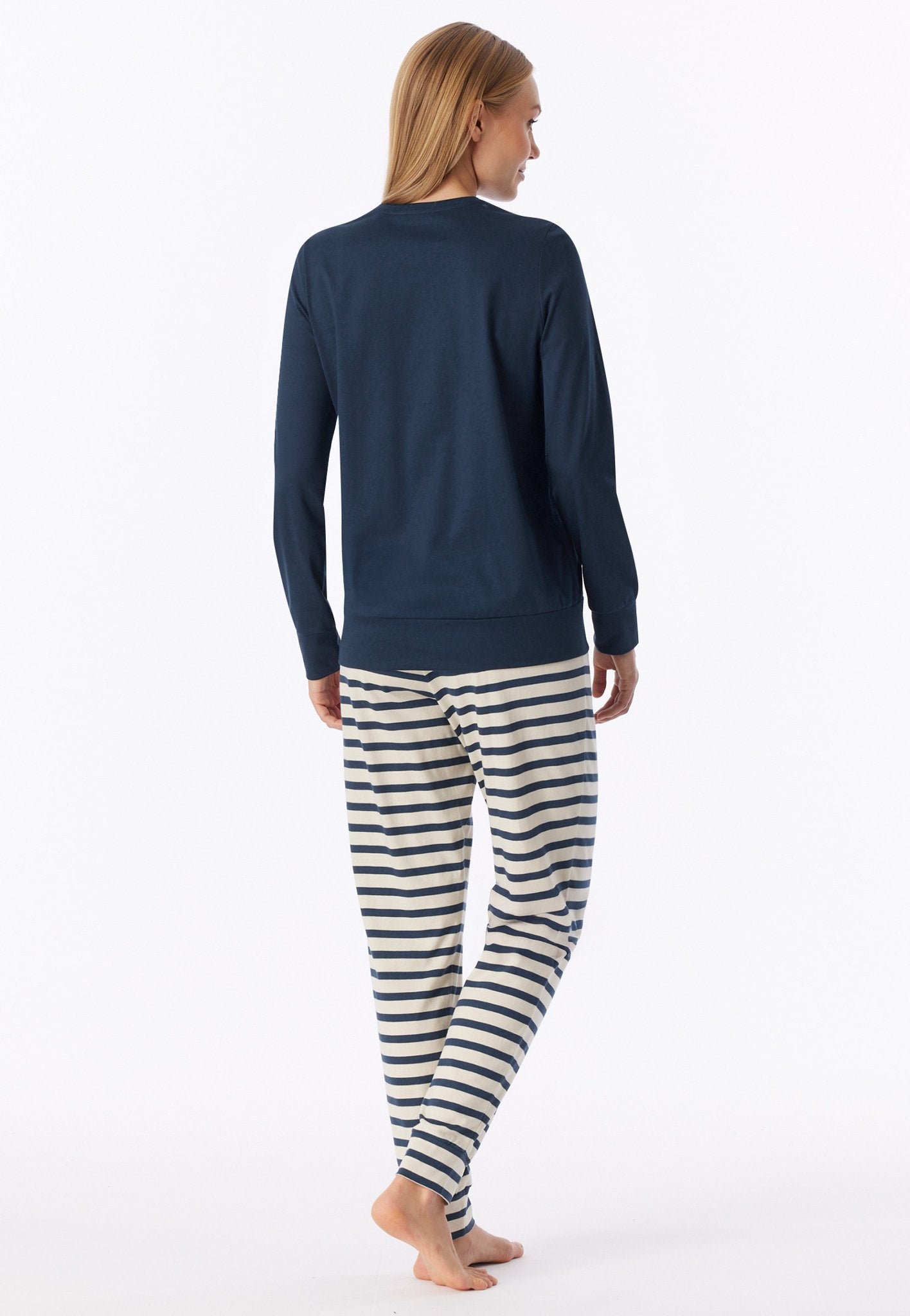 Schiesser Schlafanzug Deep Blue