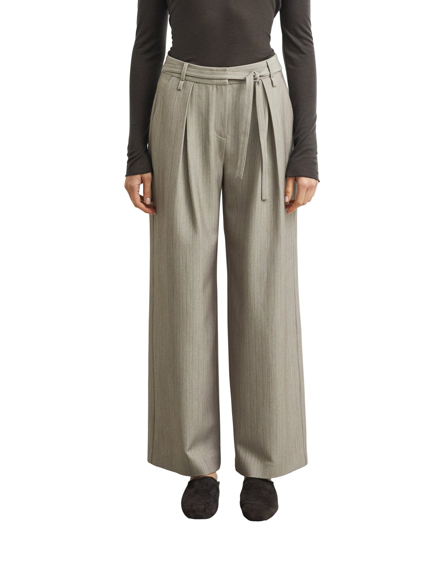 Comma Damen Hosen G Brown