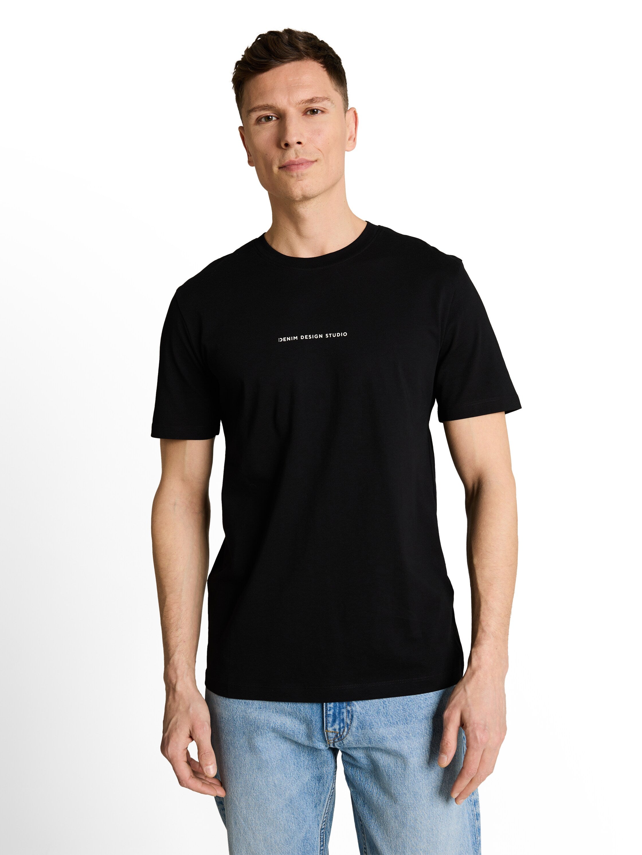 Tom Tailor denim Herren T-Shirts kurz Black