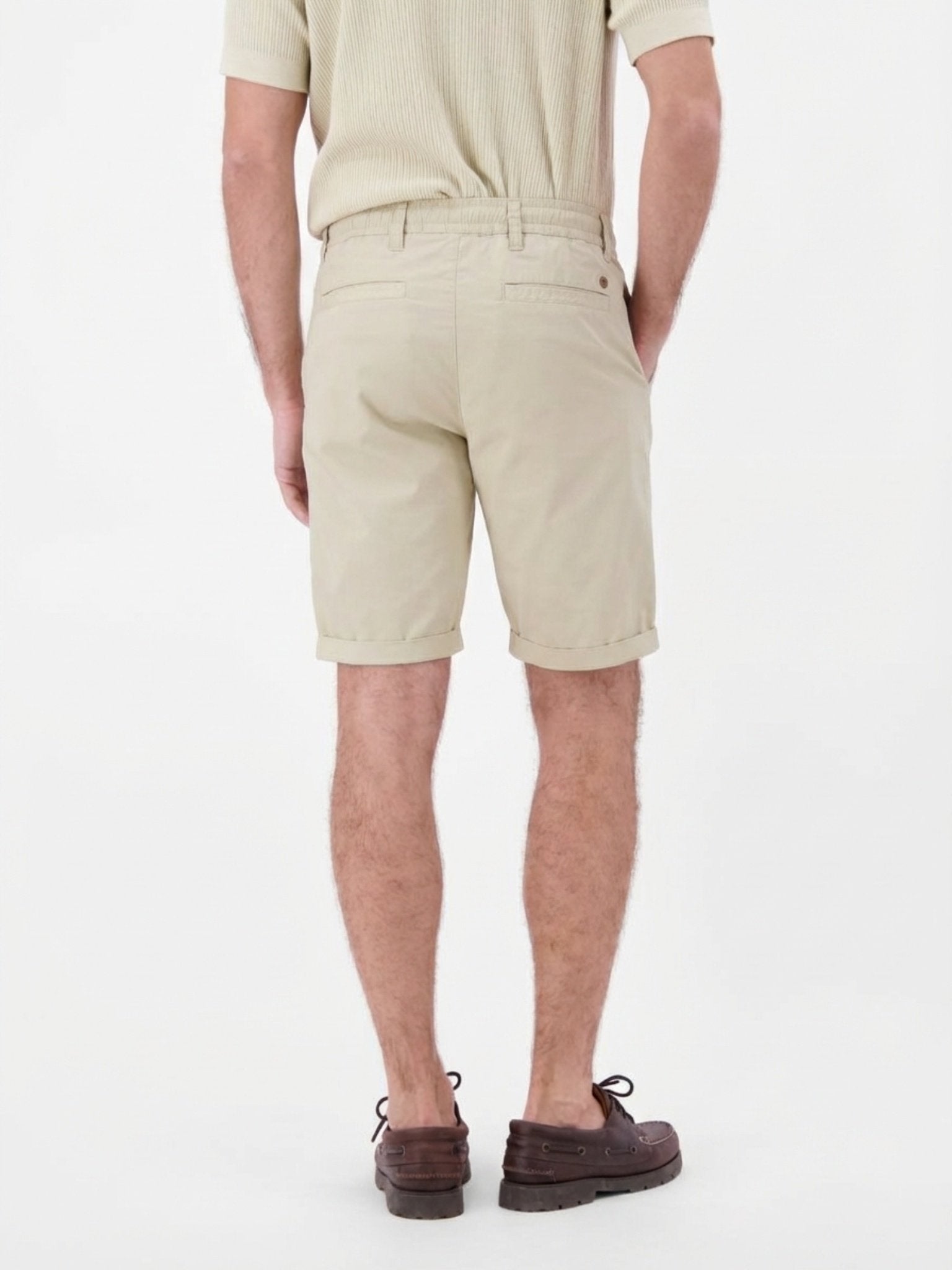 Lerros Herren Shorts Bone White