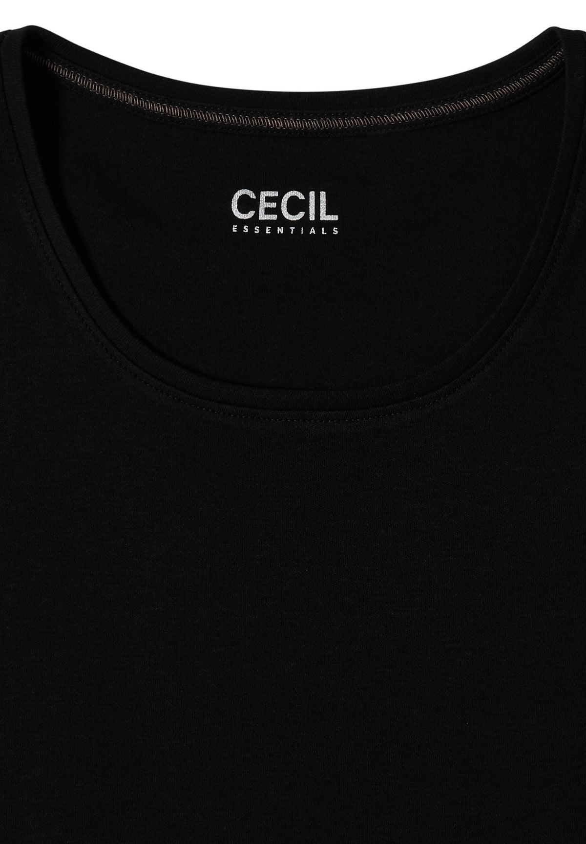 Cecil Damen T-Shirts  Black