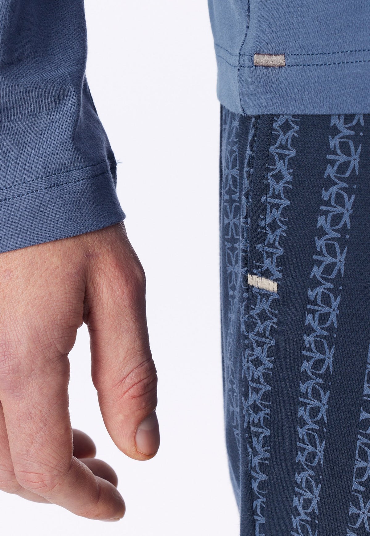 Schiesser Herren Faded Denim