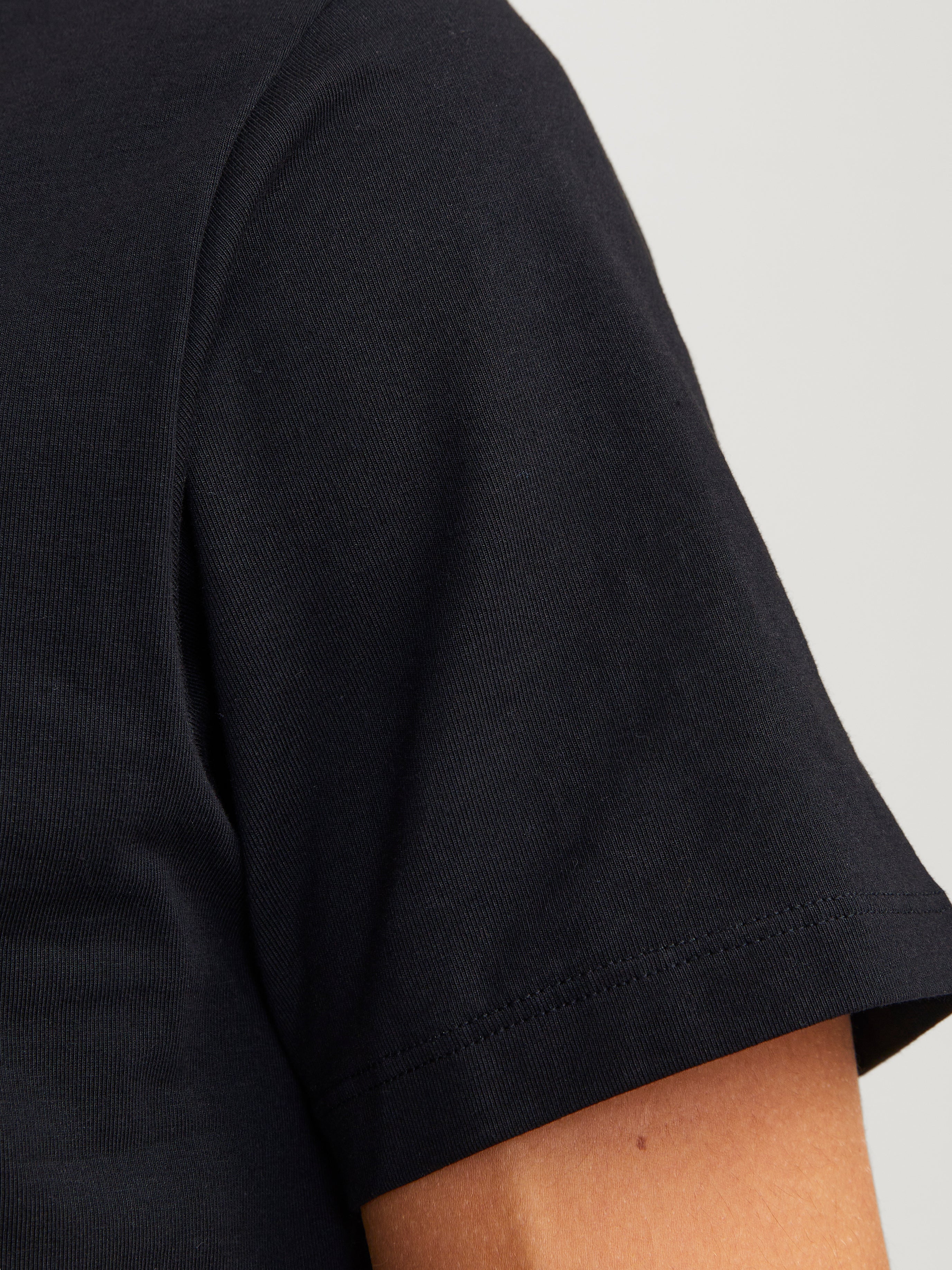 Jack & Jones Herren T-Shirts kurz Black