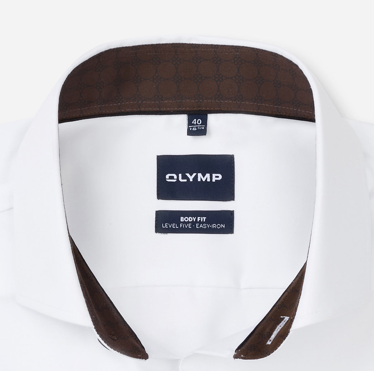 Olymp Herren Hemden lang Weiss