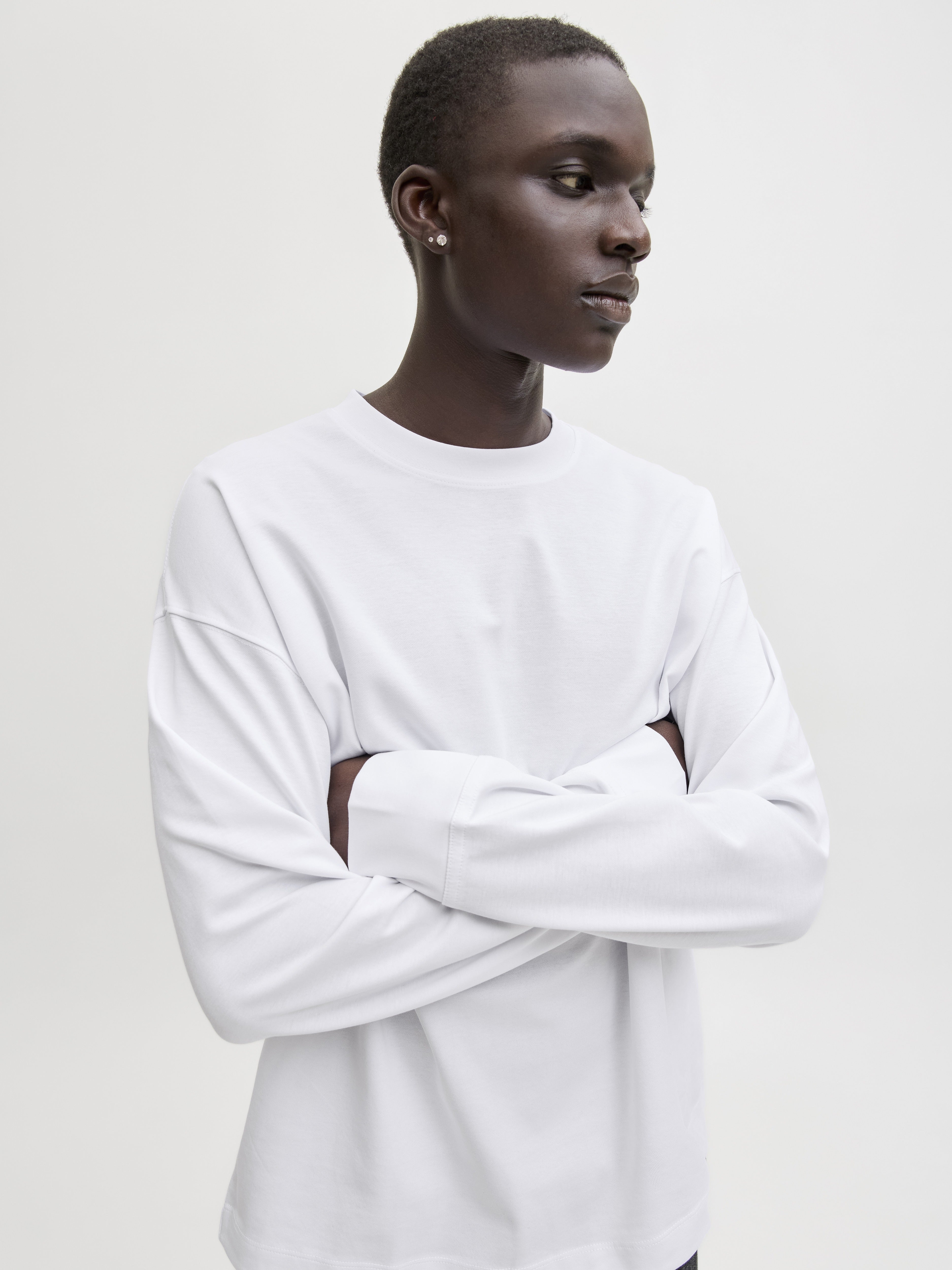 Jack & Jones Herren T-Shirts kurz White