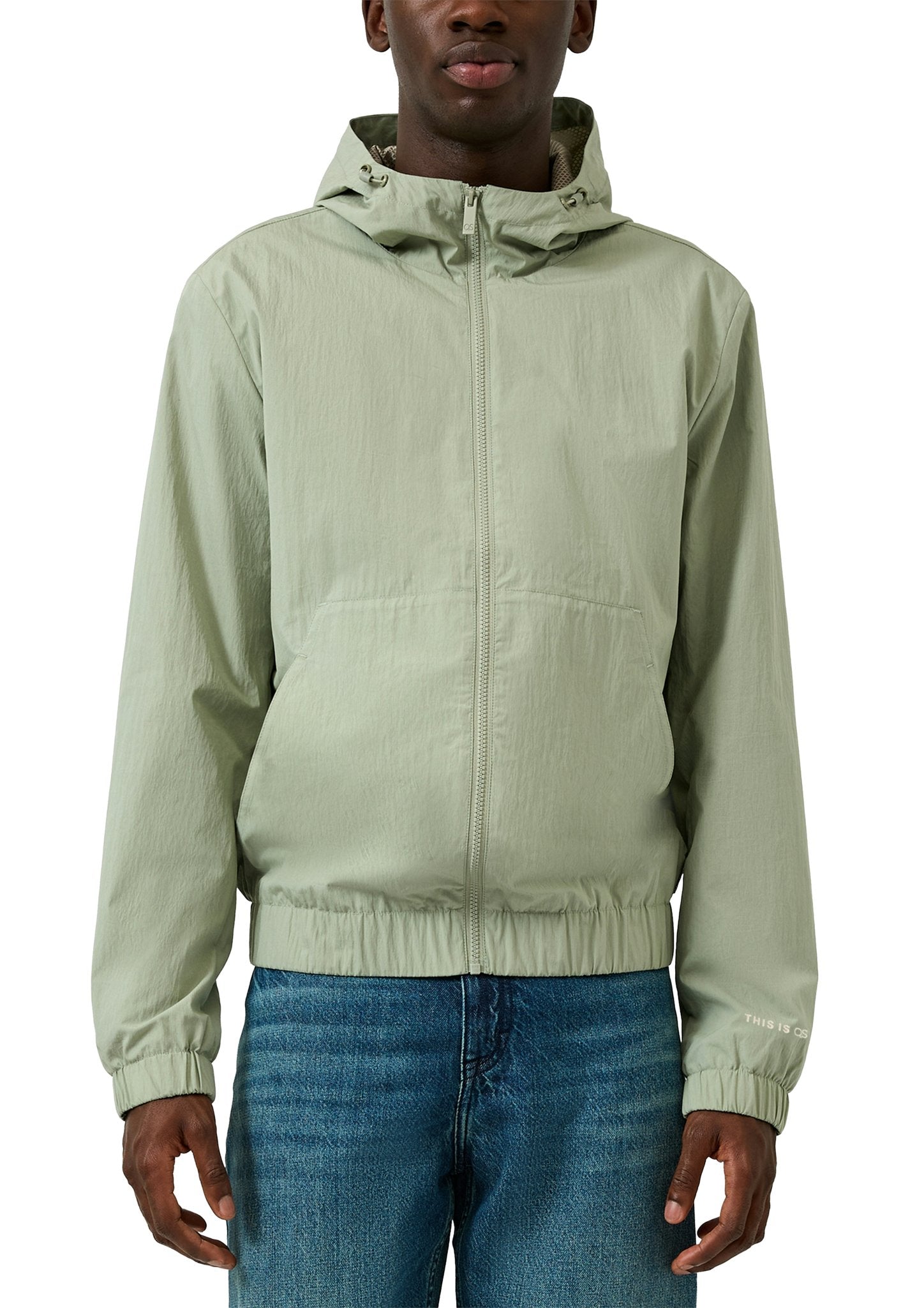 QS by S.Oliver Herren Jacken Blue Green