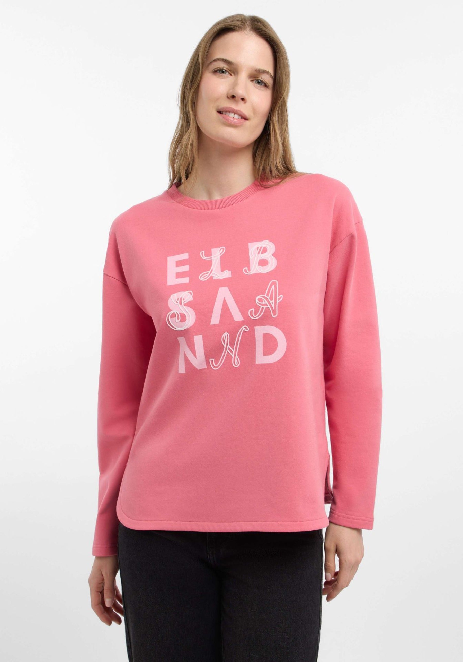 Elbsand Damen Sweatshirts Vintage Ro