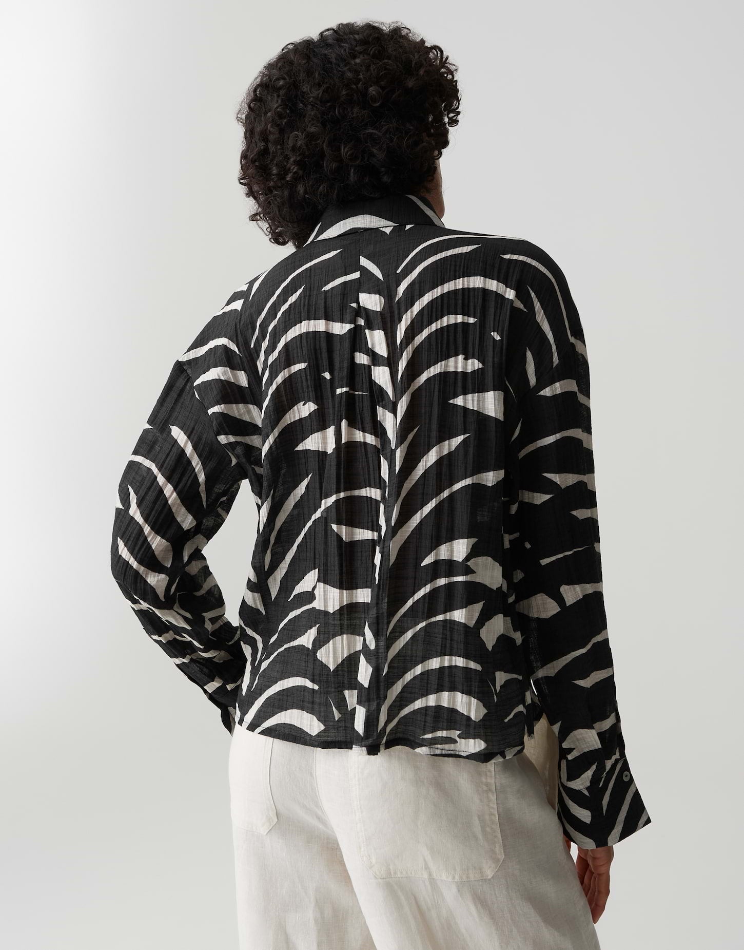 Opus Damen Blusen Black