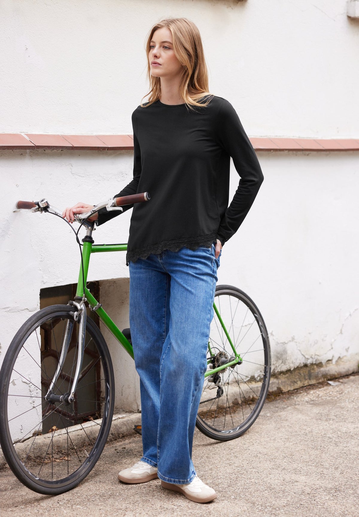 Street One Studio Damen T-Shirts  Black