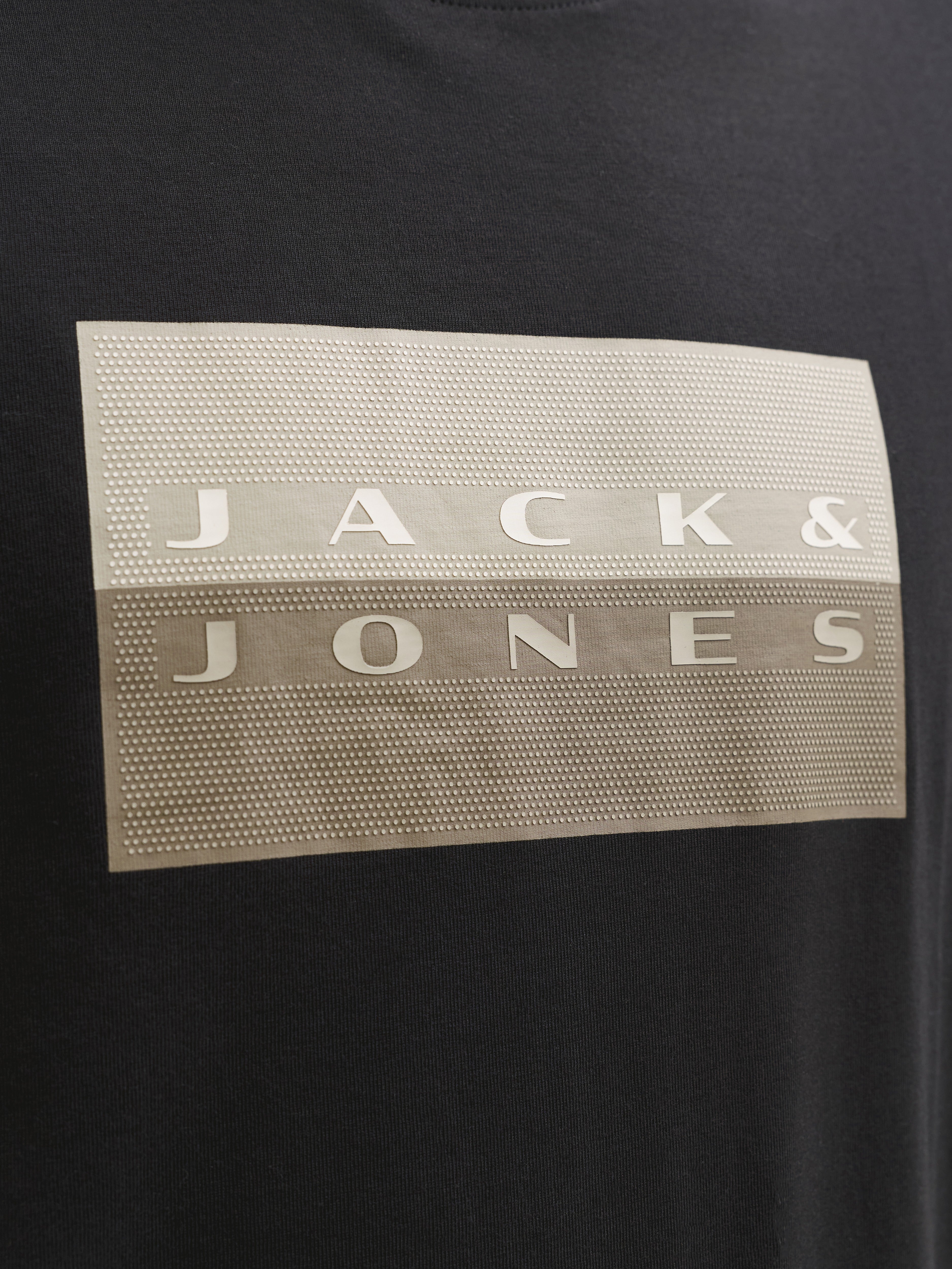 Jack & Jones Herren T-Shirts kurz Black