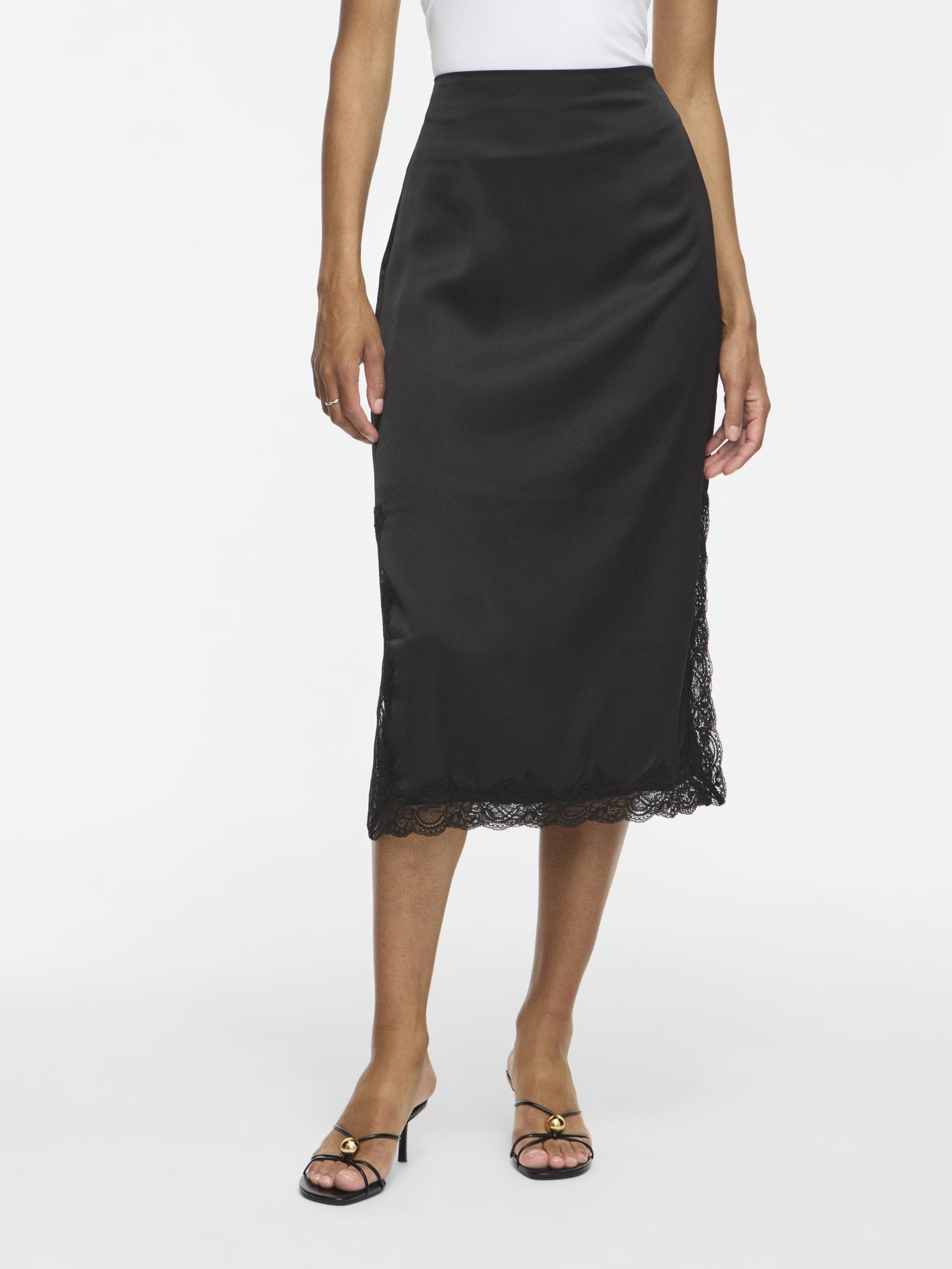 Vila Damen Rock Black Beauty
