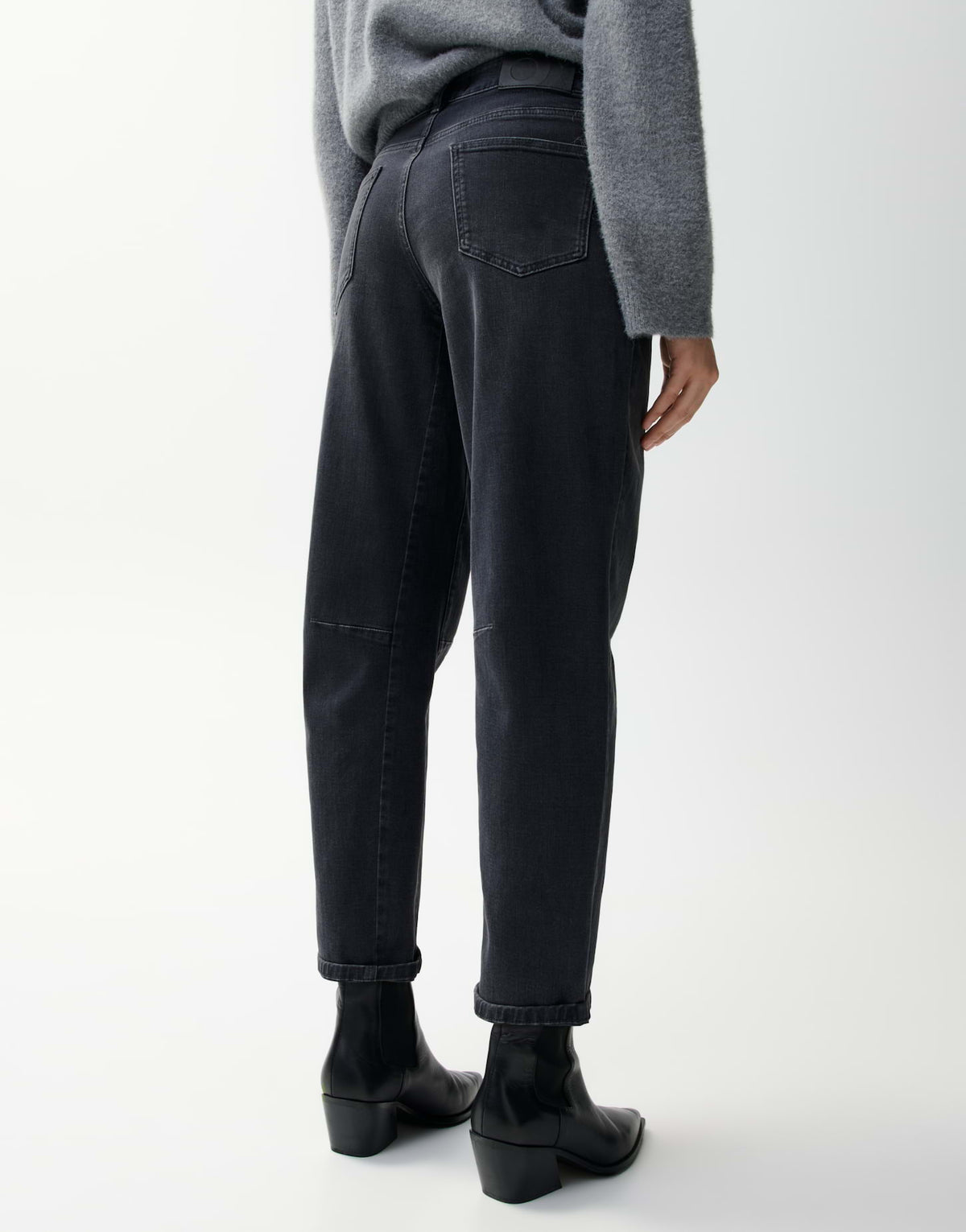 Opus Pants Damen Jeans  Dark Grey