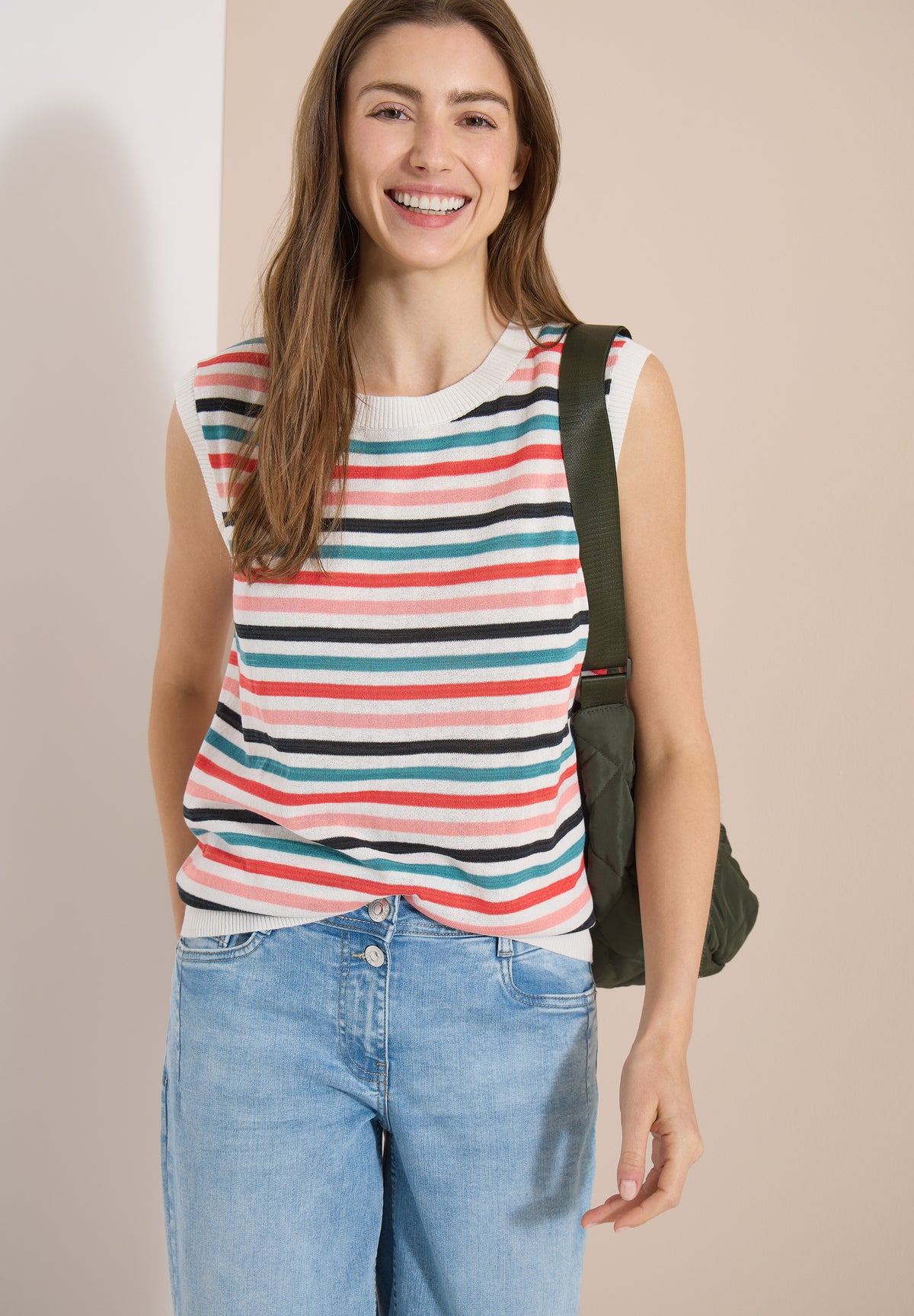 Cecil Damen Pullover Raw Sand
