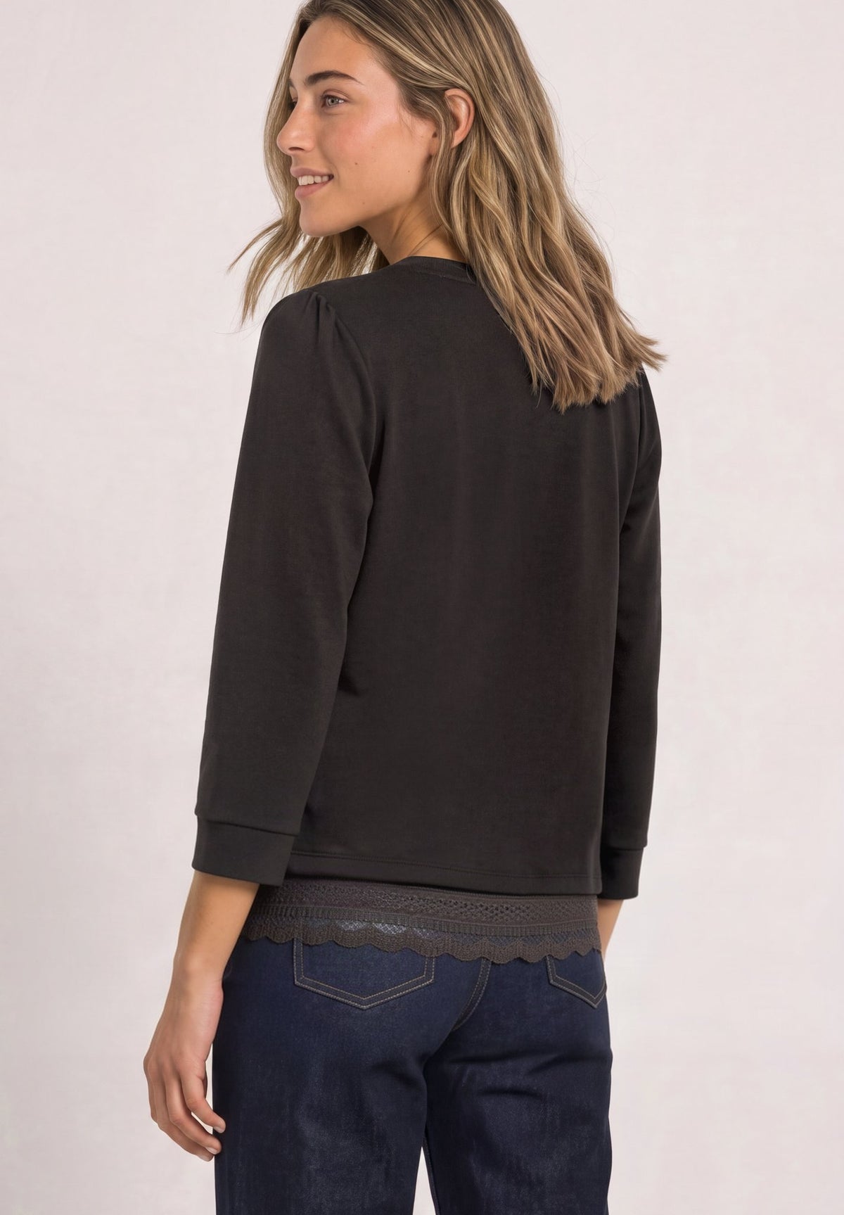 Street One Damen T-Shirts Black Cof