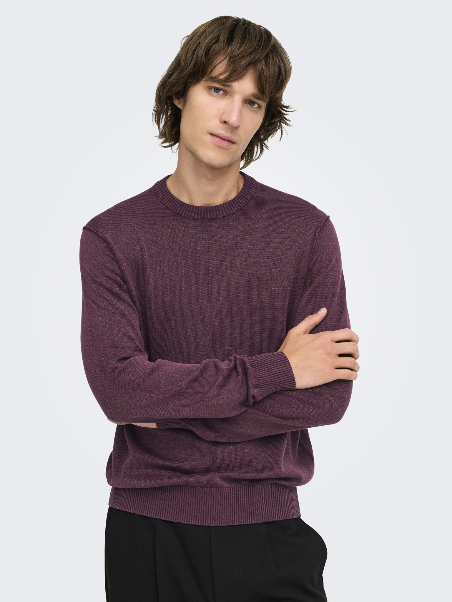 Only & Sons Herren Pullover Port Royale