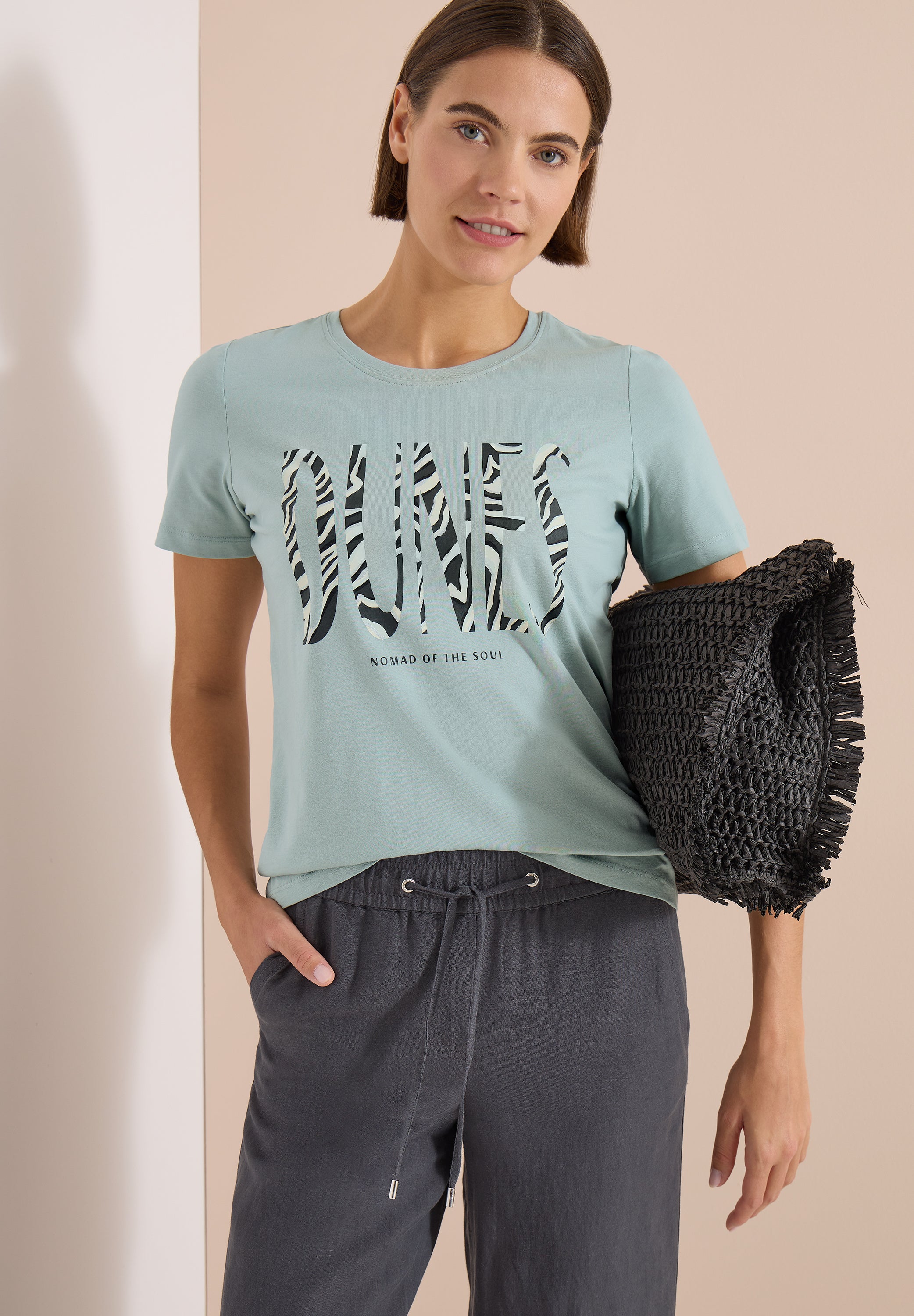 Cecil Damen T-Shirts Crystal M