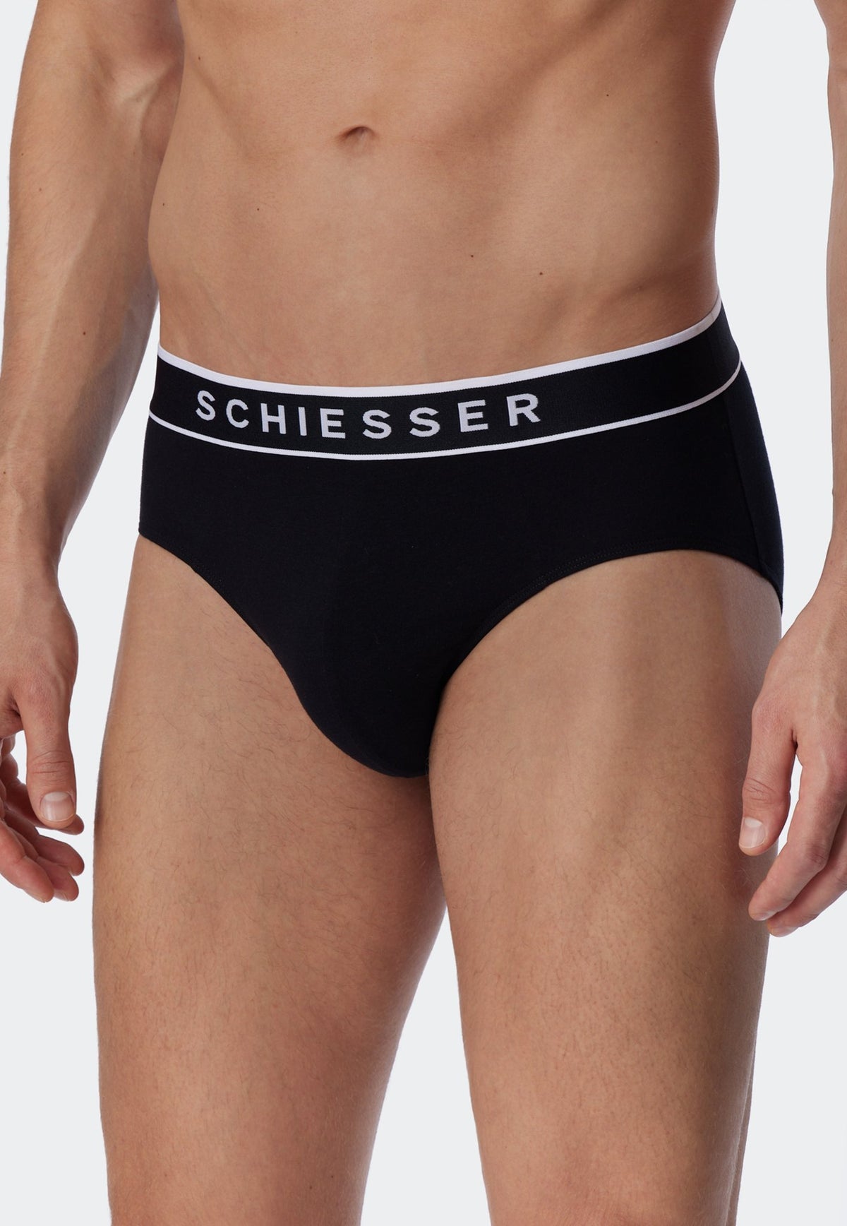 Schiesser Pant Schwarz