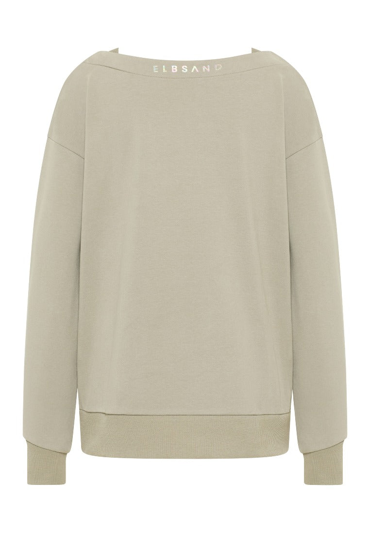Elbsand Damen Sweatshirts  Pale Fern