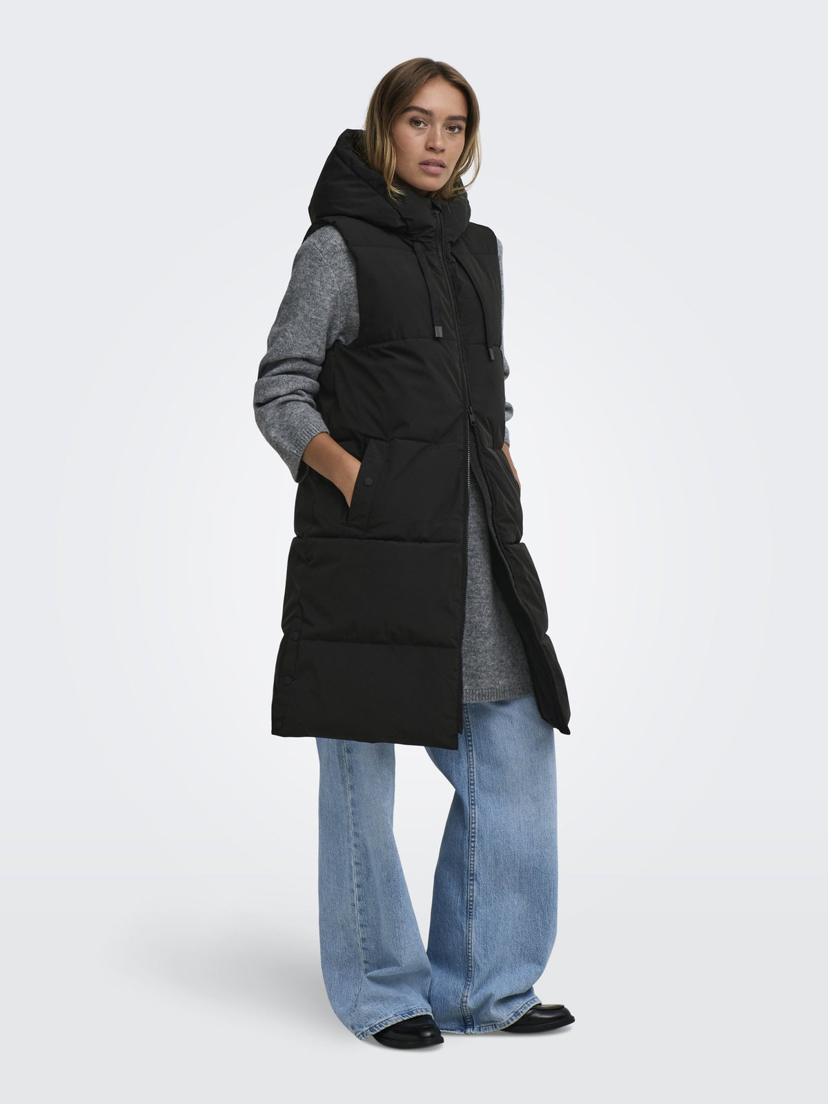 JJDY Damen Indoorwesten Black/Contrast