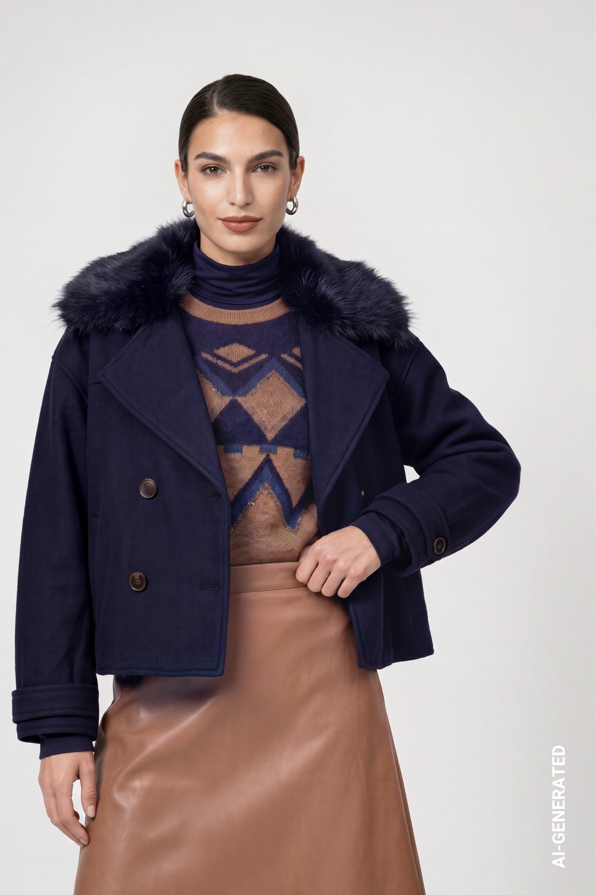 Monari Damen Jacken Dark Blue