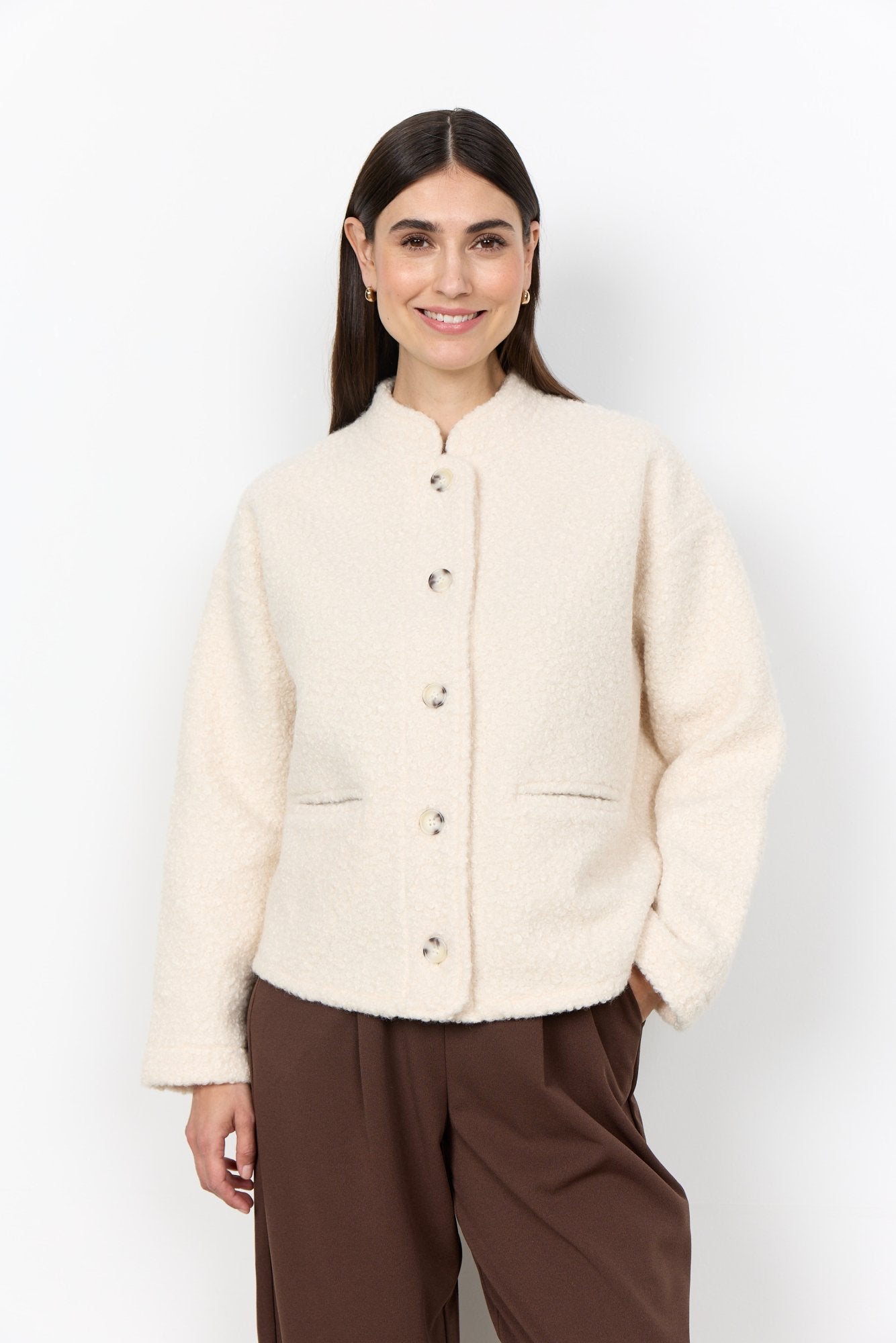 Soya Concept Damen Jacken Cream