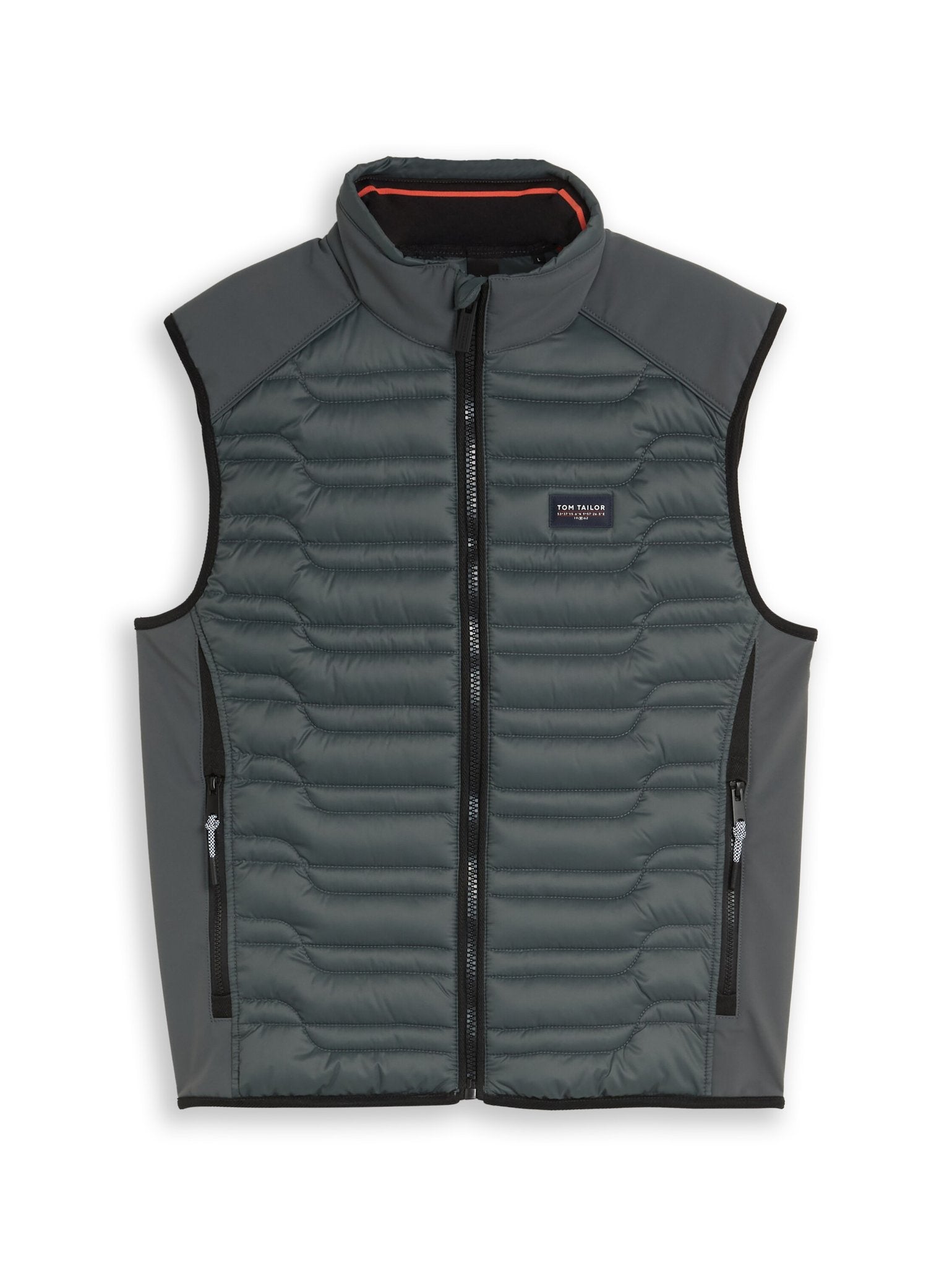 Tom Tailor Herren Westen Darkest Olive
