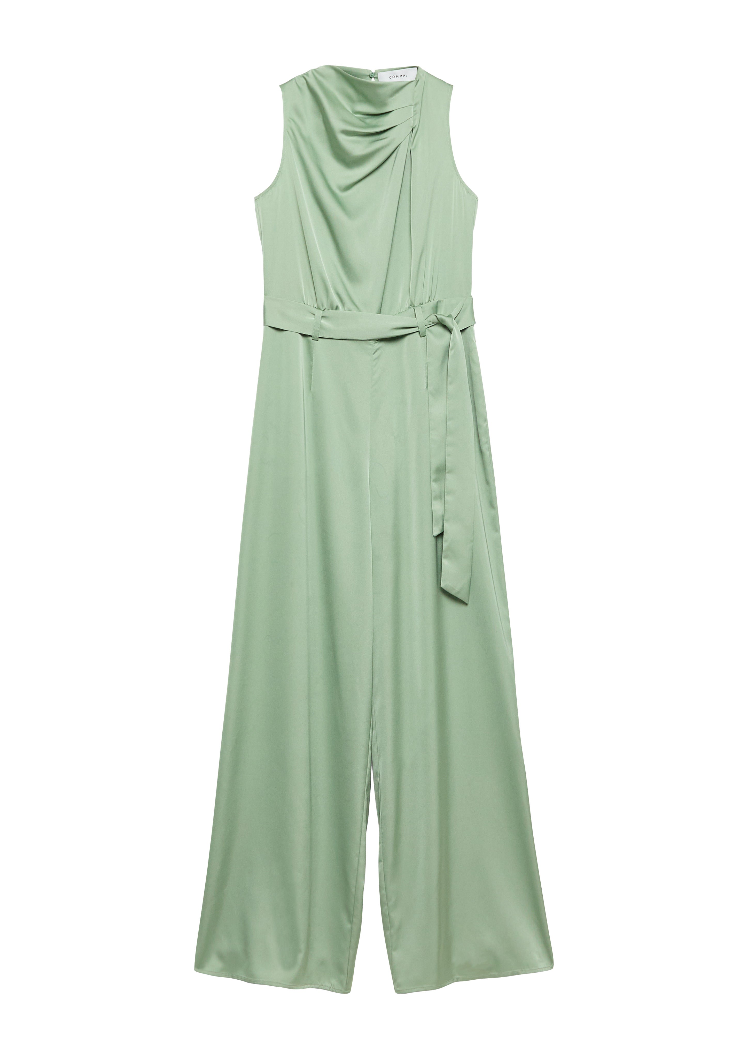 Comma Damen Jumpsuits Blue Green