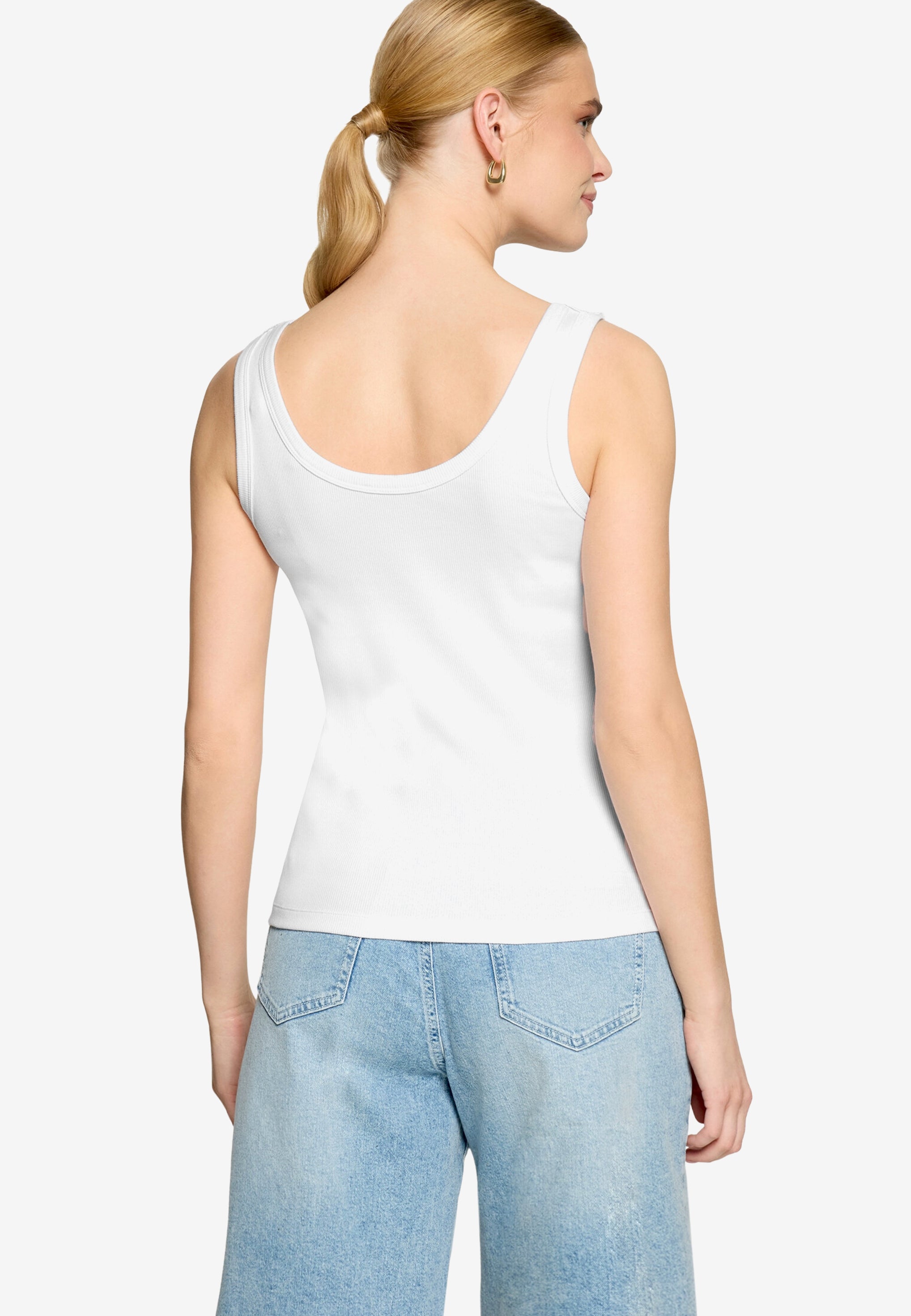Zero Damen Blusen Brilliant White