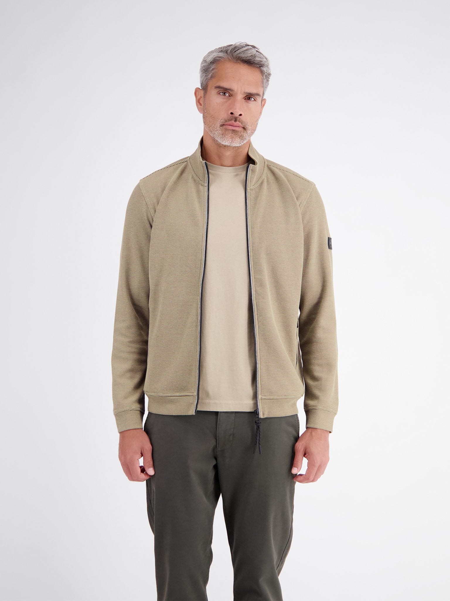Lerros Herren Sweatshirts Gravel Beige