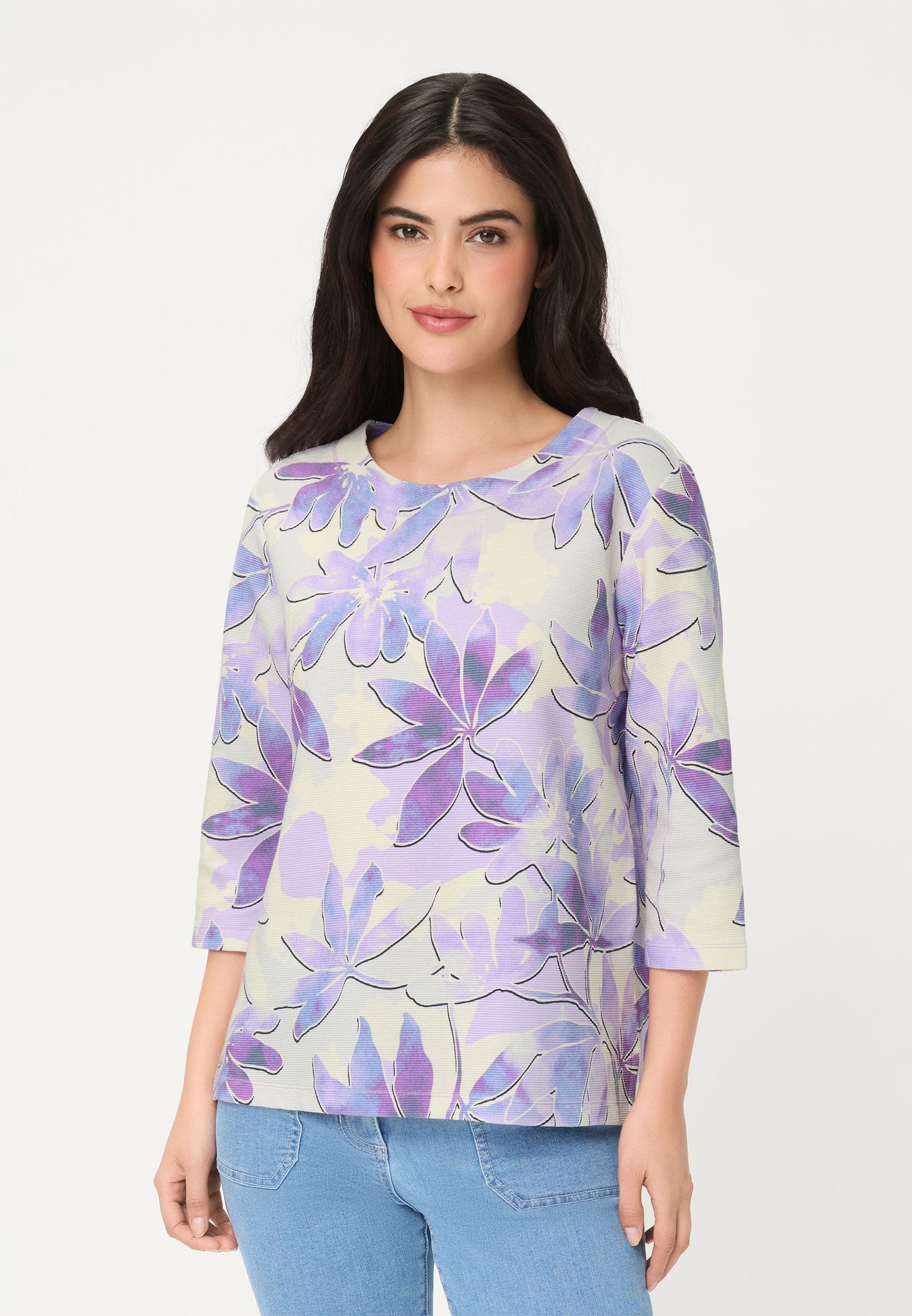 Olsen Damen Sweatshirts  Purple Ro