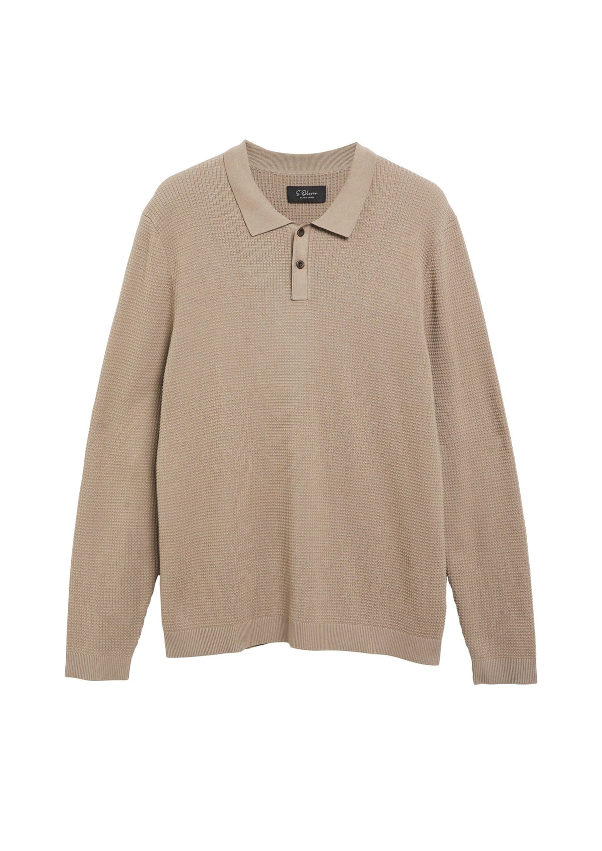 S. Oliver black Herren Pullover Brown