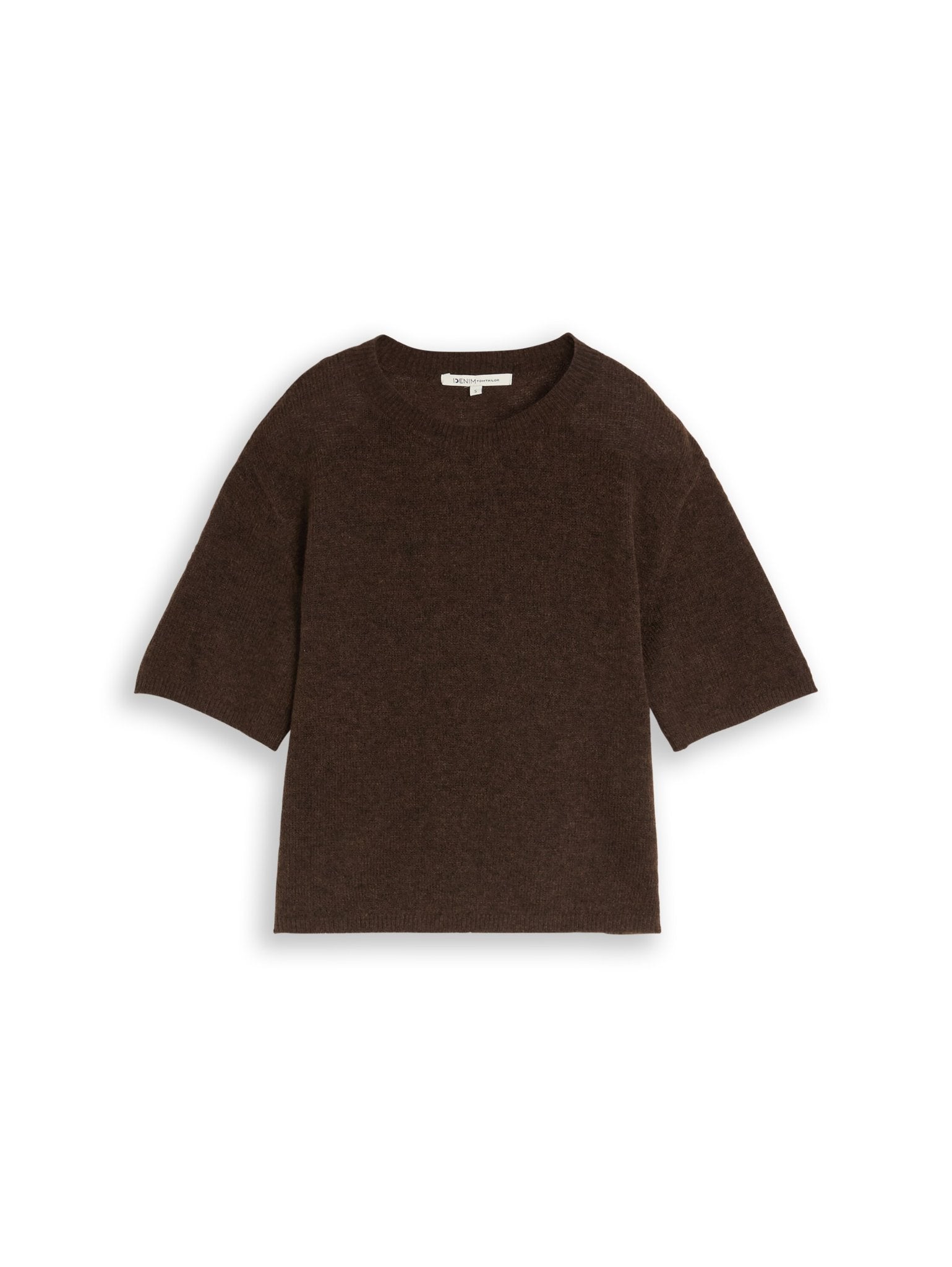 Tom Tailor denim Damen Pullover Cool Dark Brown