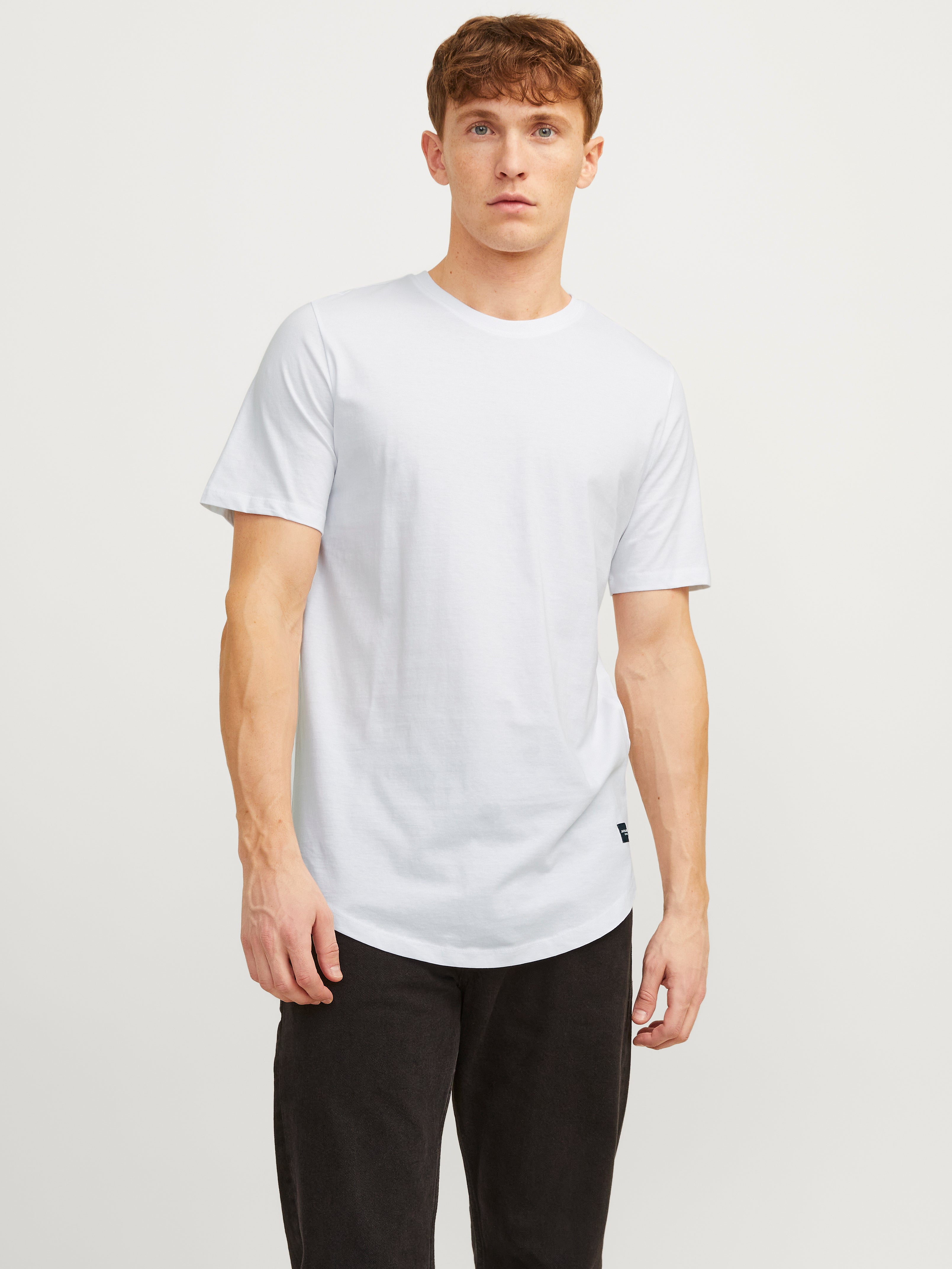 Jack & Jones Herren T-Shirts kurz White/Reg
