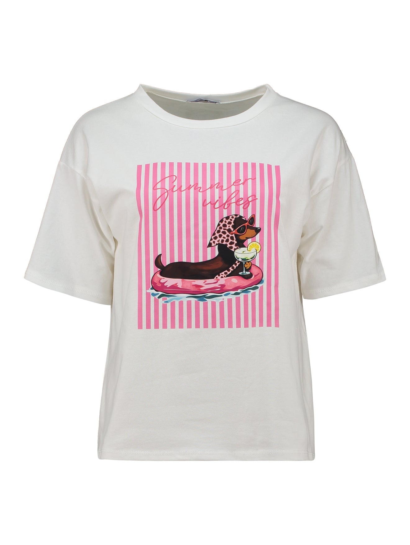 Haily's Damen T-Shirts Dachshund