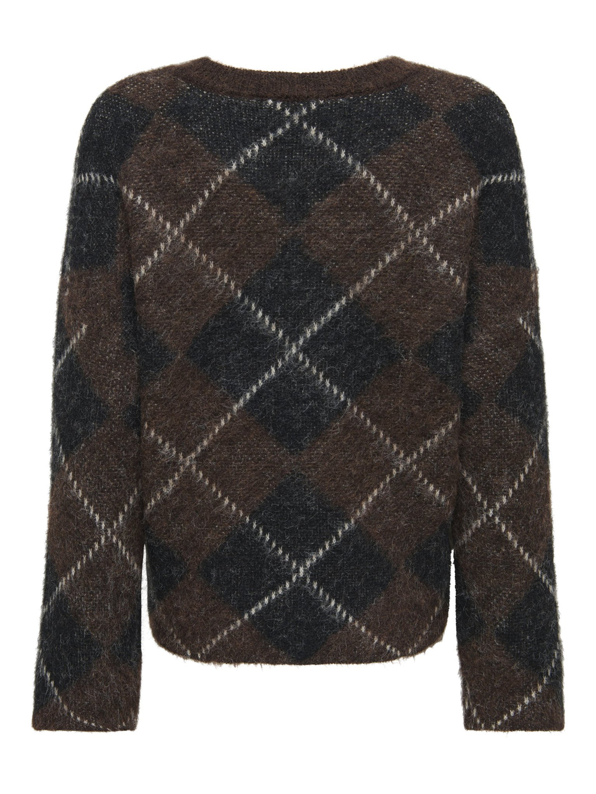 Only Damen Pullover Coffee Bean/Big