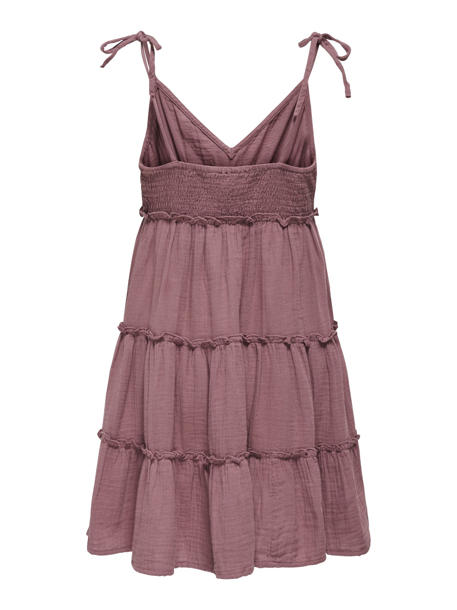 Only Damen Kleider Rose Brown
