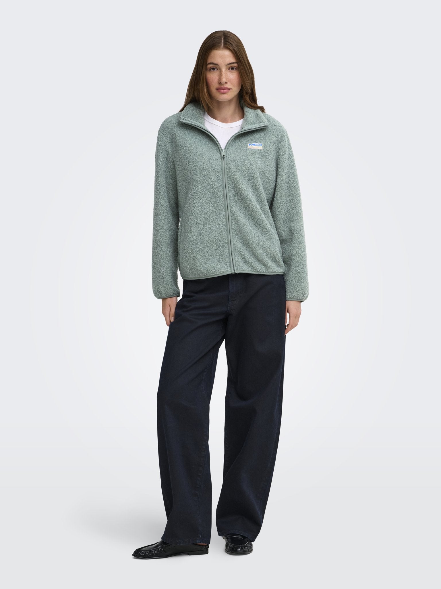 only Damen Jacken Green Milieu