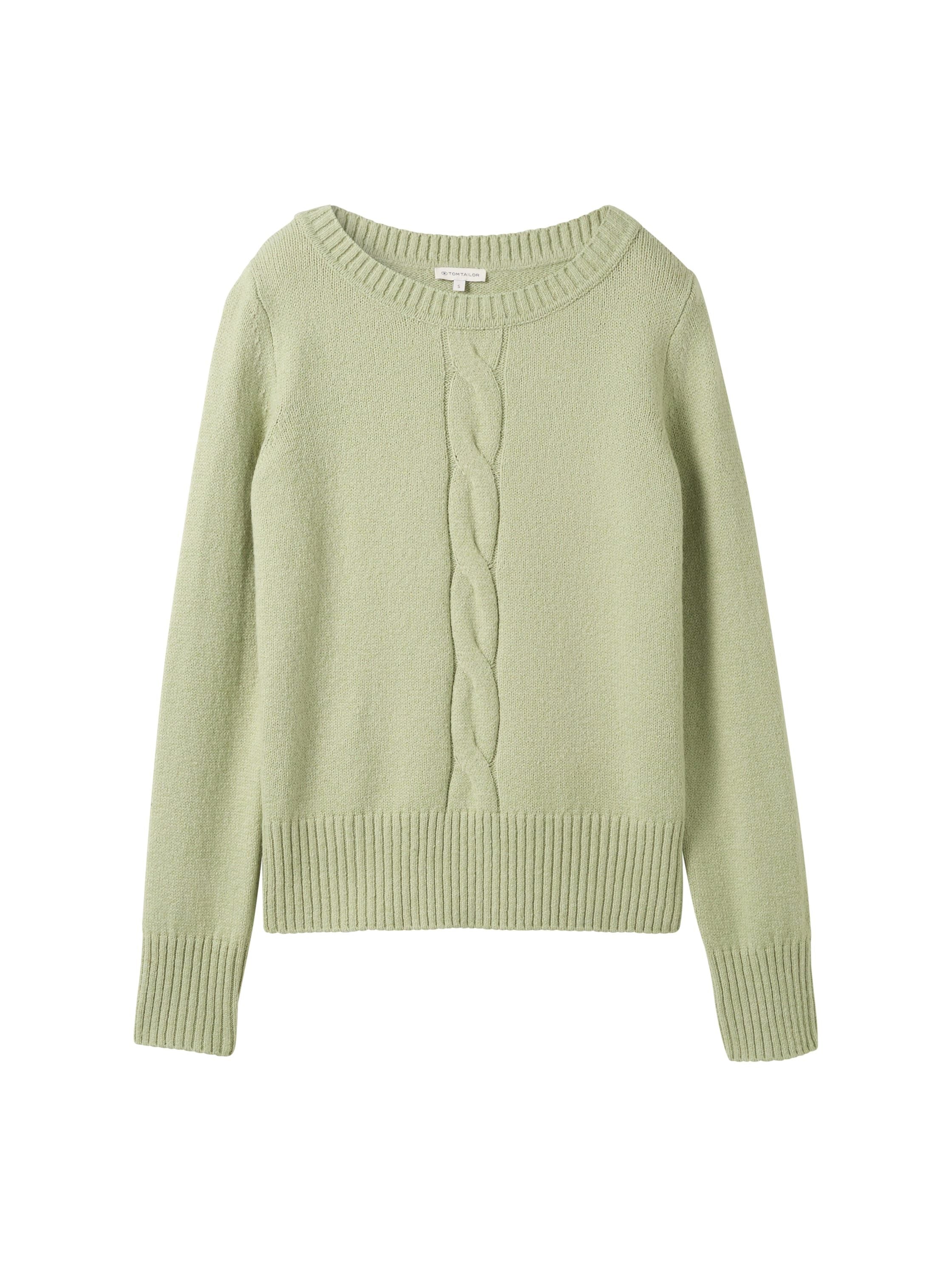 Tom Tailor Damen Sweatshirts Pure Sage Melan