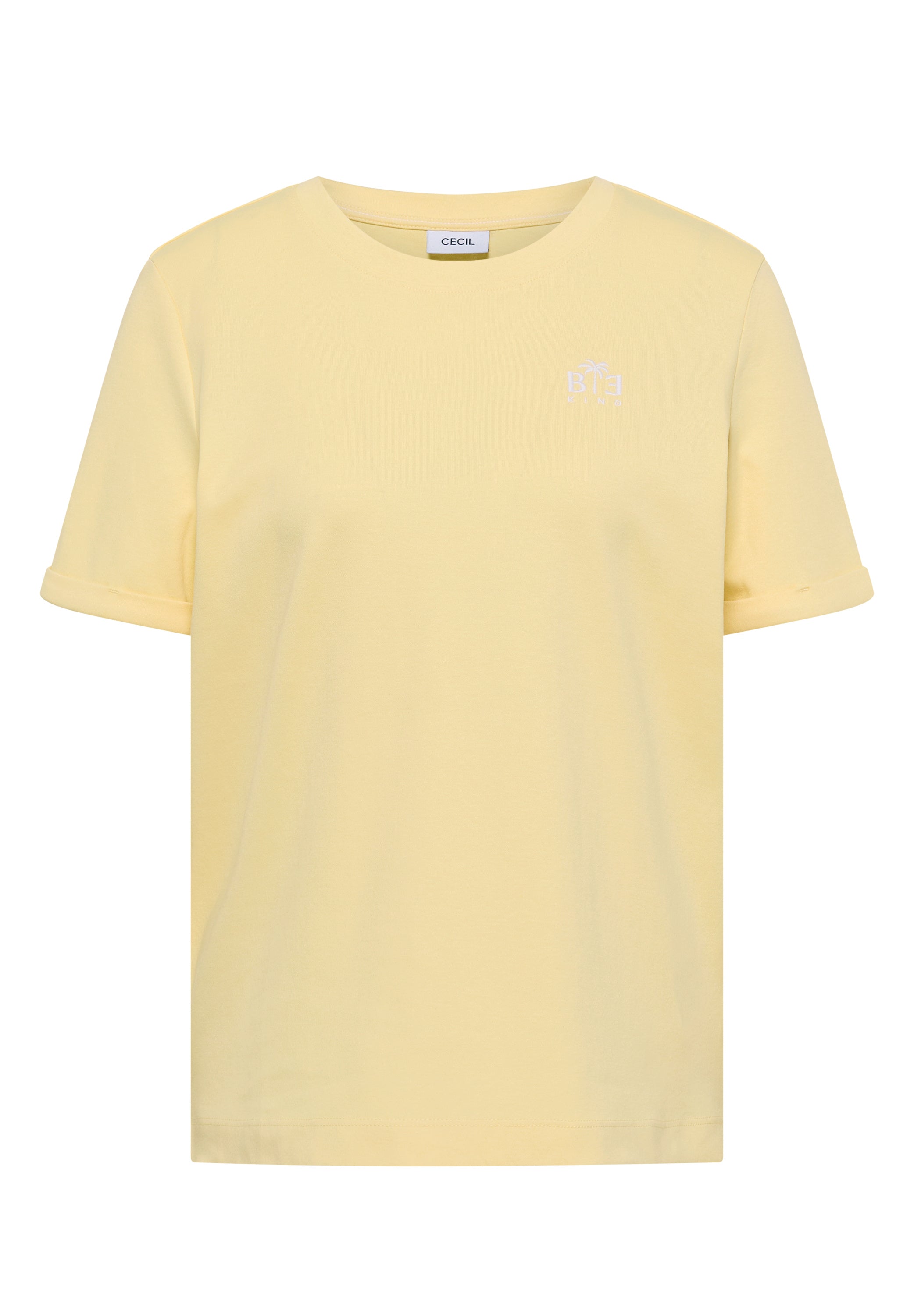 Cecil Damen T-Shirts Buttermil