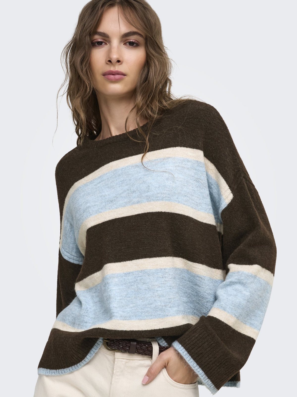 Only Damen Pullover Demitasse/Birch