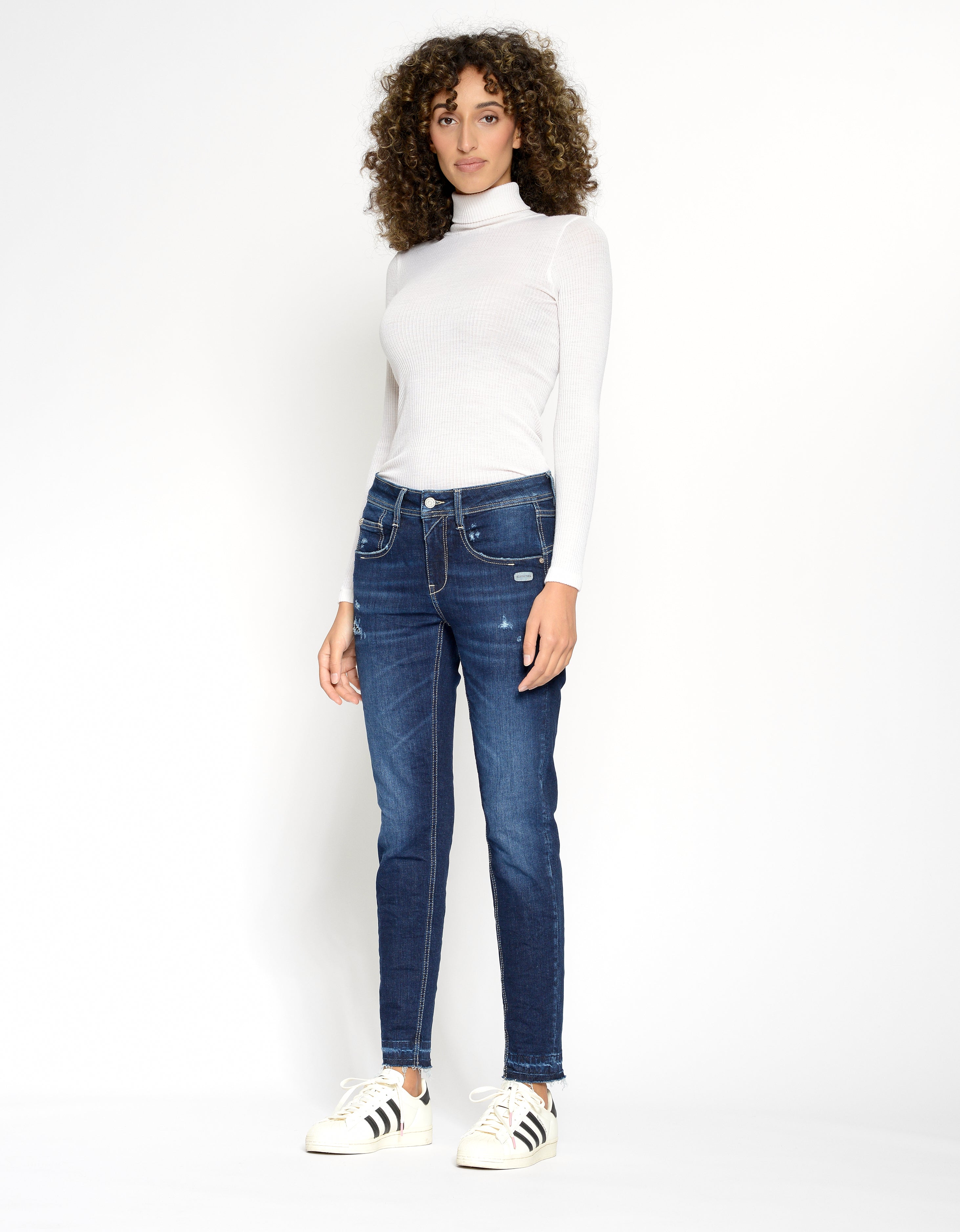 Gang Damen Jeans Indigo Des