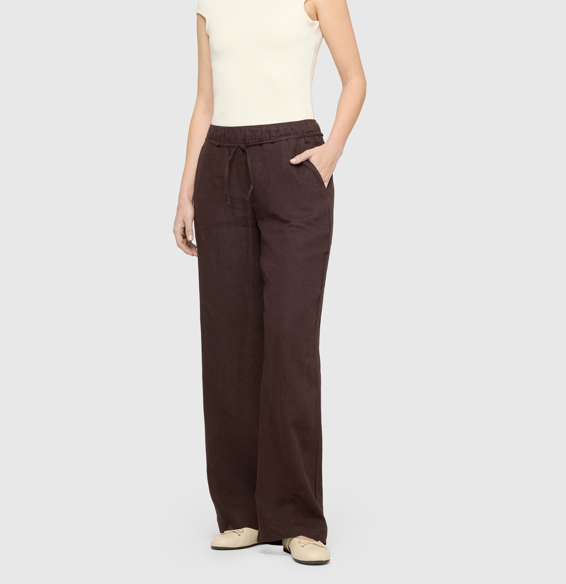 Mac Damen Hosen Truffle Brown