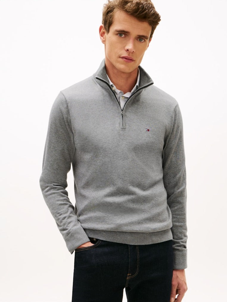 Tommy Hilfiger Herren Pullover P Grey