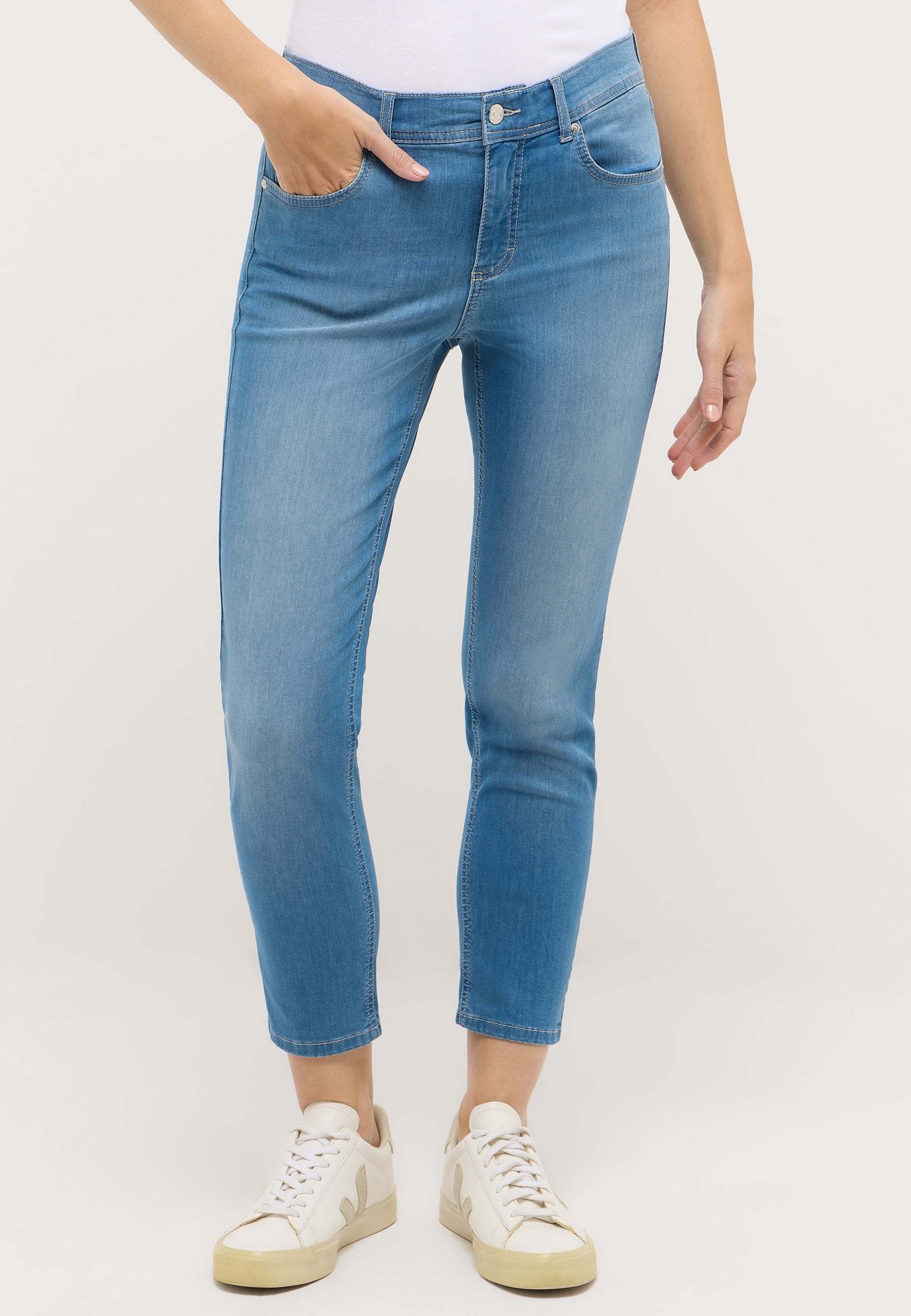 Angels Damen Jeans  Light Blue